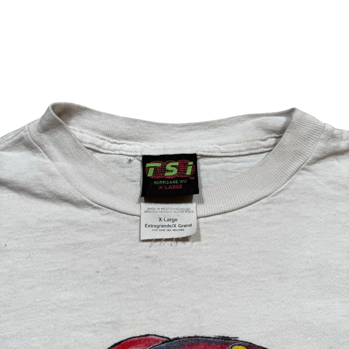 1990s Tweety Bird Nebraska Huskers White Graphic T-Shirt