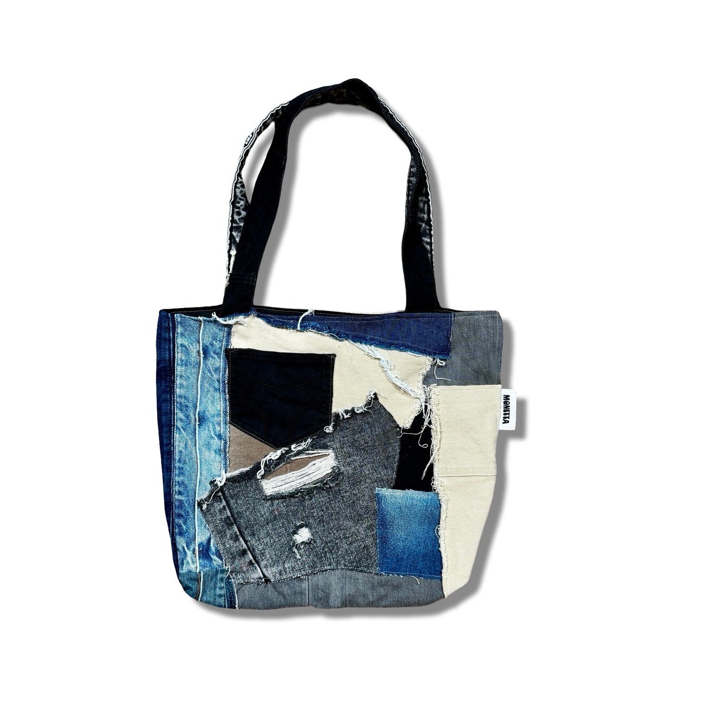 Denim x Khaki Tote Bag