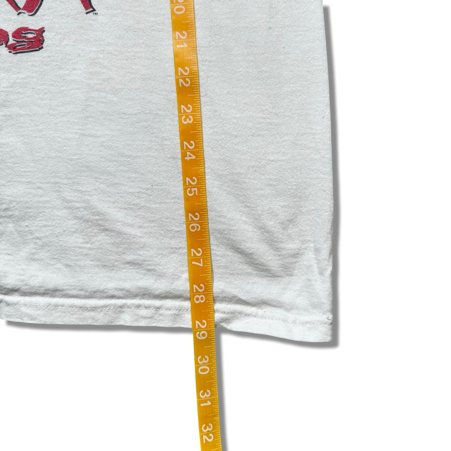 1990s Tweety Bird Nebraska Huskers White Graphic T-Shirt