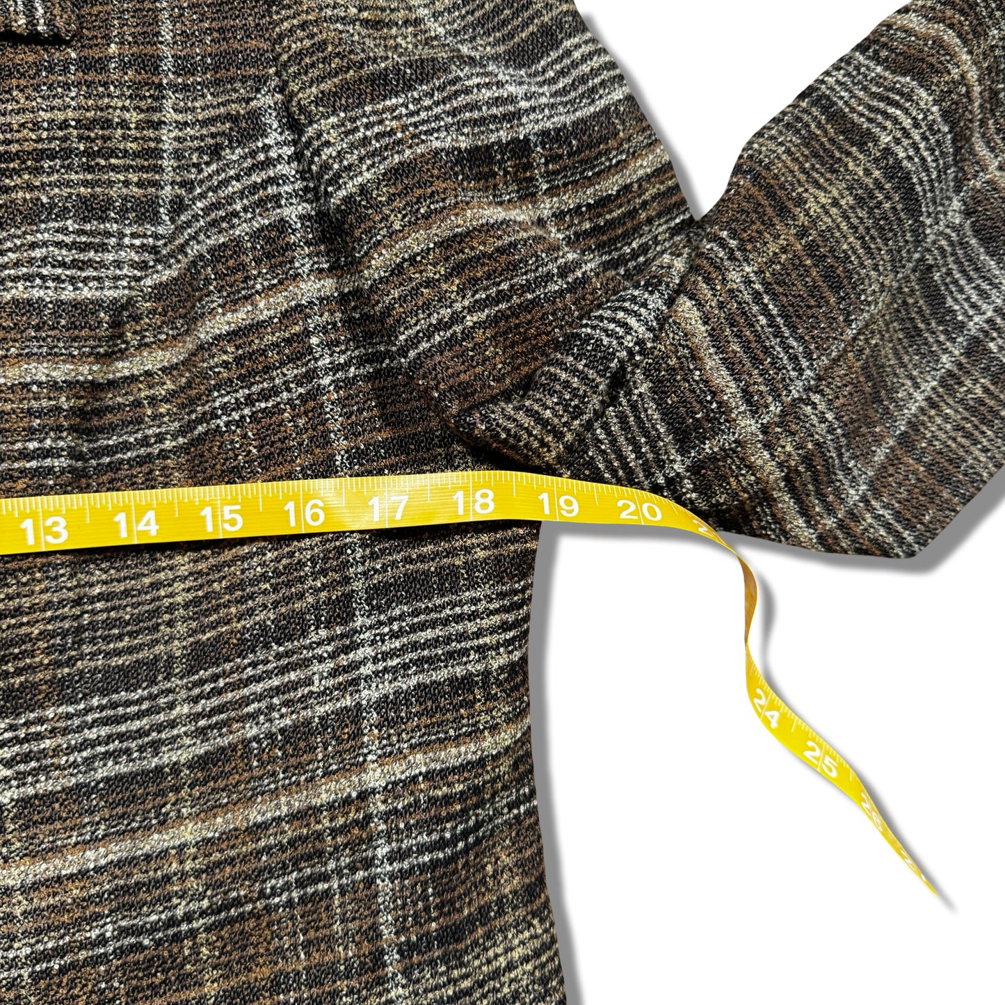 Vintage Sag Harbor Autumn Check Blazer