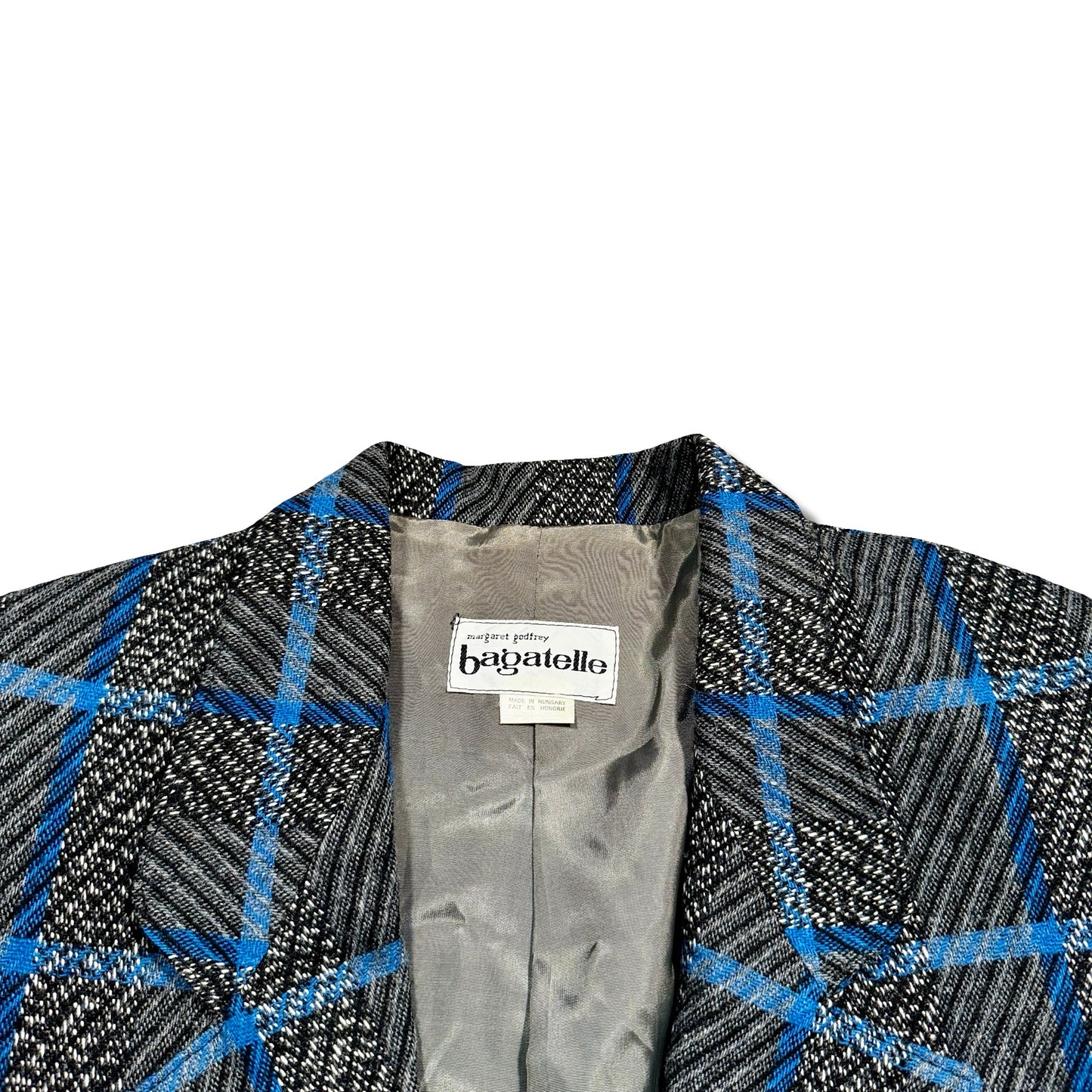 Vintage Bagatelle Electric Check Blazer