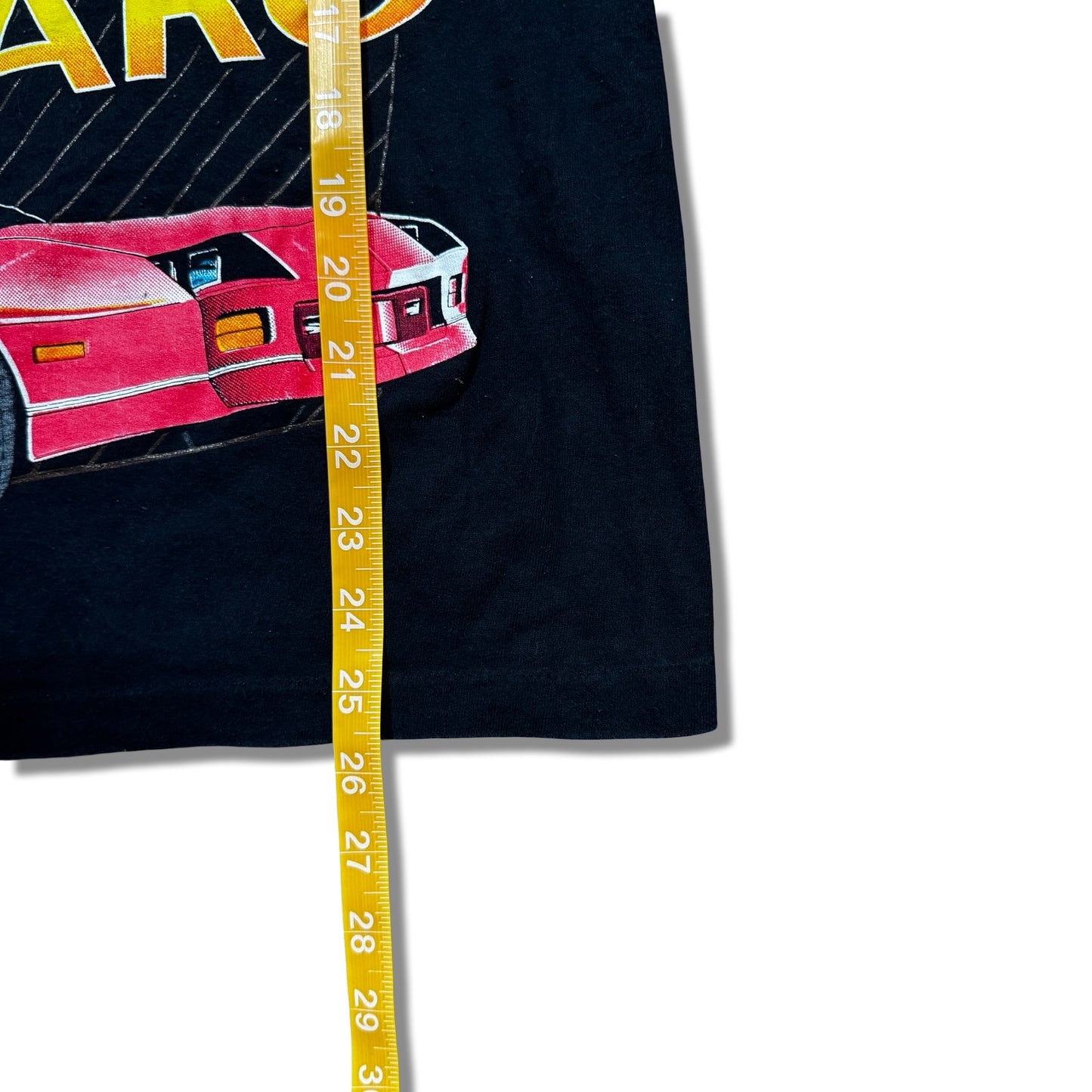 1990s Chevrolet Camaro “Heartbeat of America” Black Graphic T-Shirt