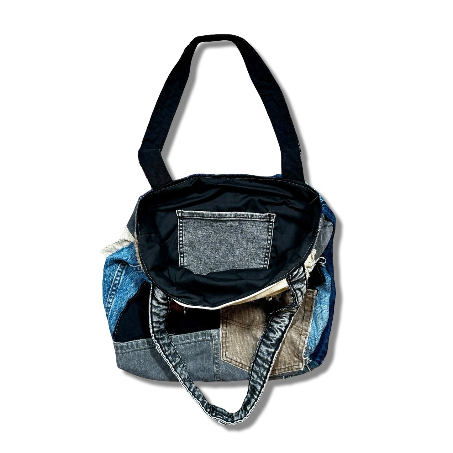 Denim x Khaki Tote Bag