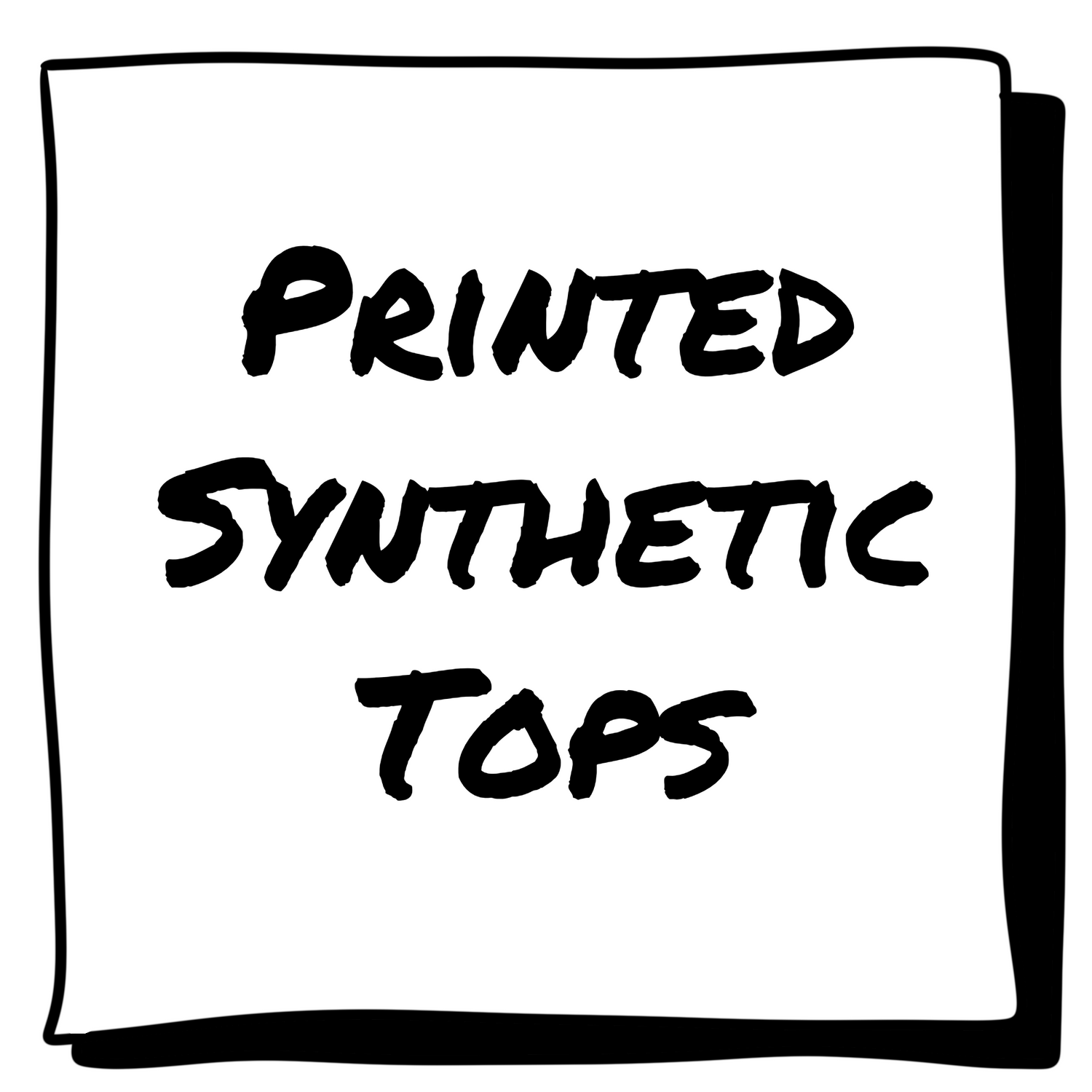 Printed Synthetic Tops
