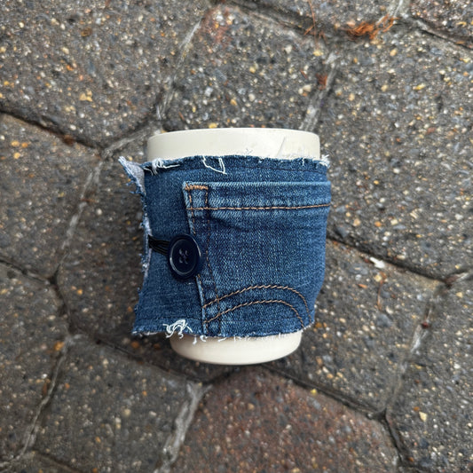 Denim Coffee Sleeve