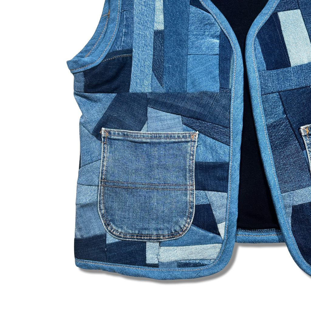 Scrap Vest 01 - Mixed Wash