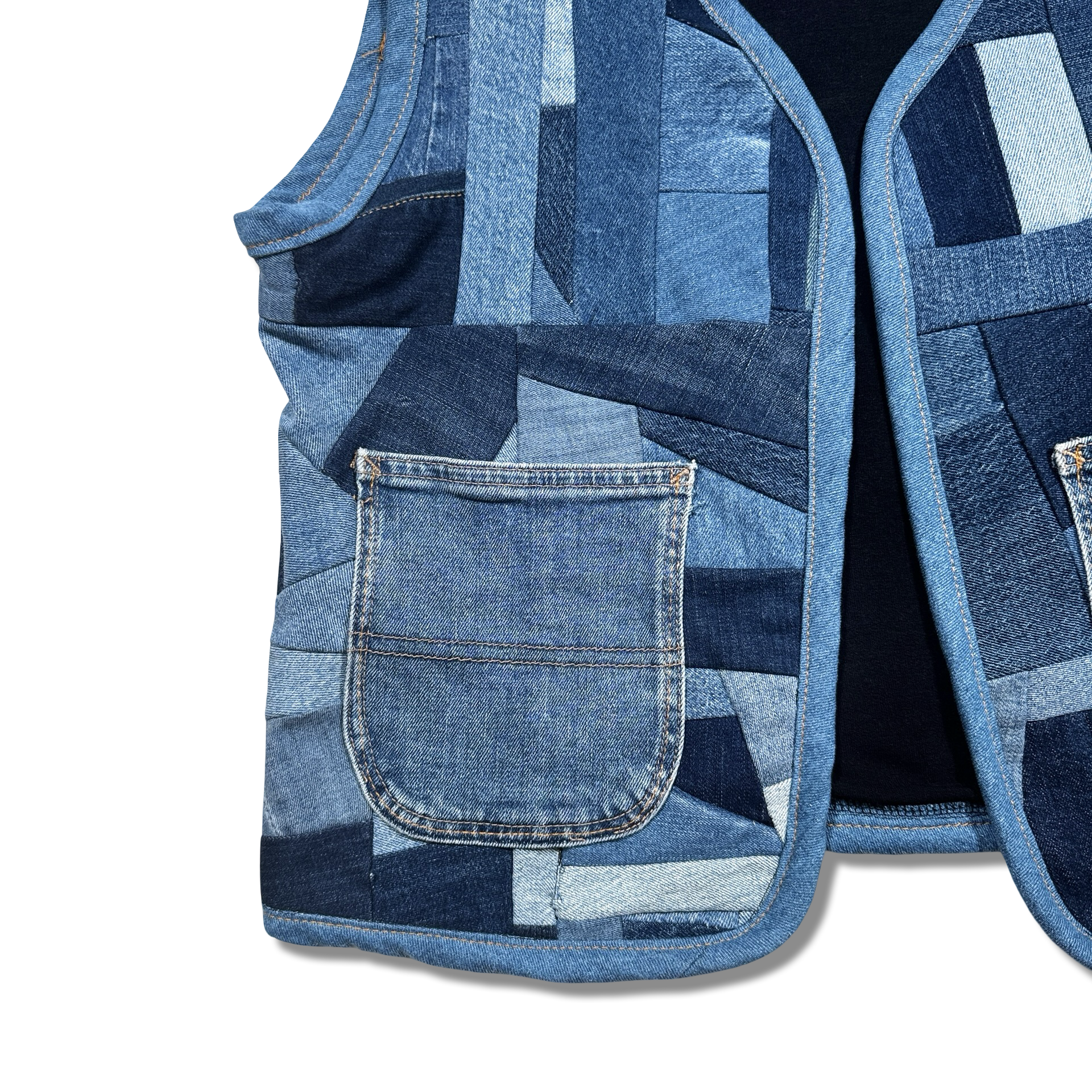 Scrap Vest 01 - Mixed Wash