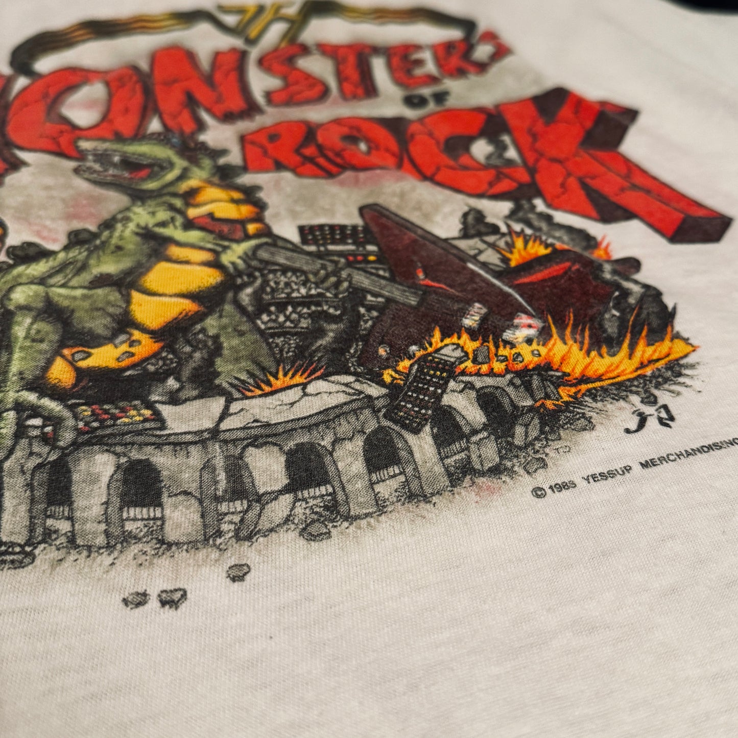 1988 Van Halen Monsters of Rock Tour Shirt