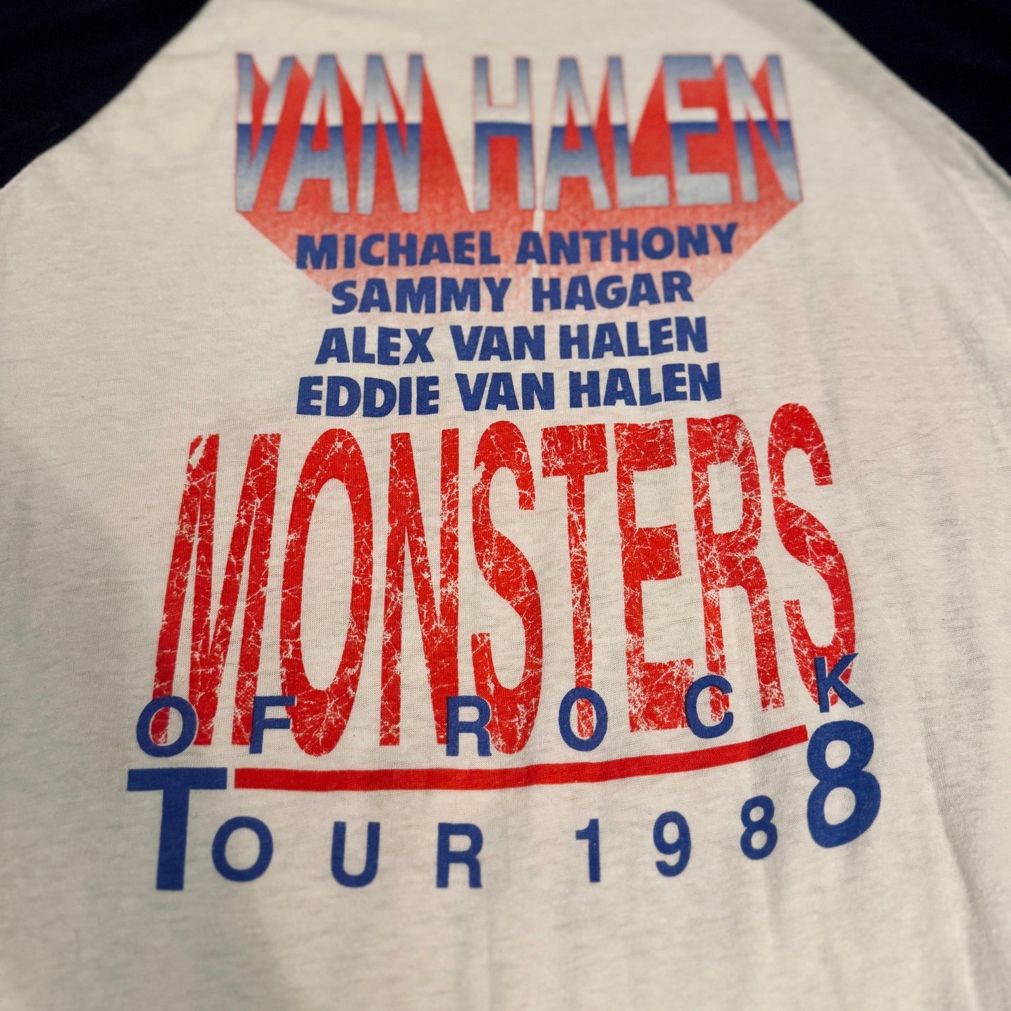 1988 Van Halen Monsters of Rock Tour Shirt