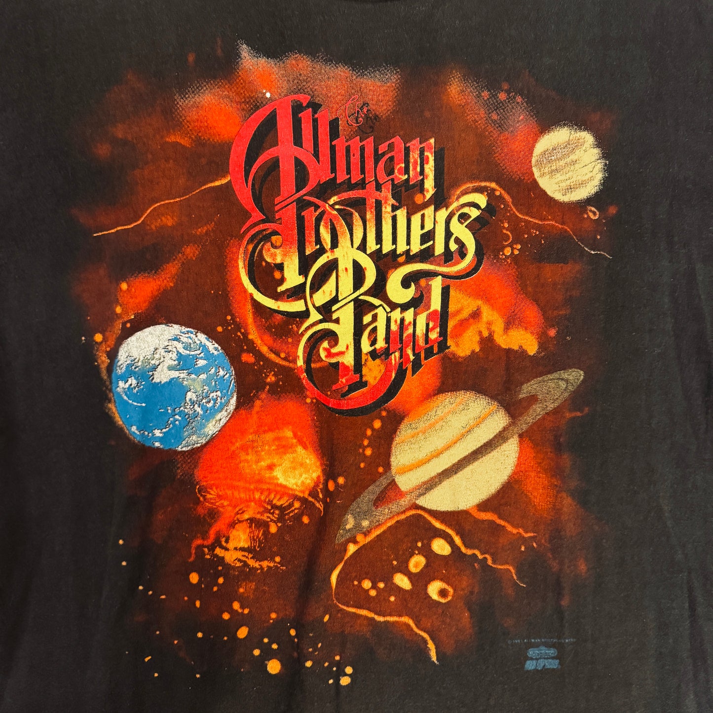 1991 Allman Brothers Band Shades of Two Worlds Tour Tee