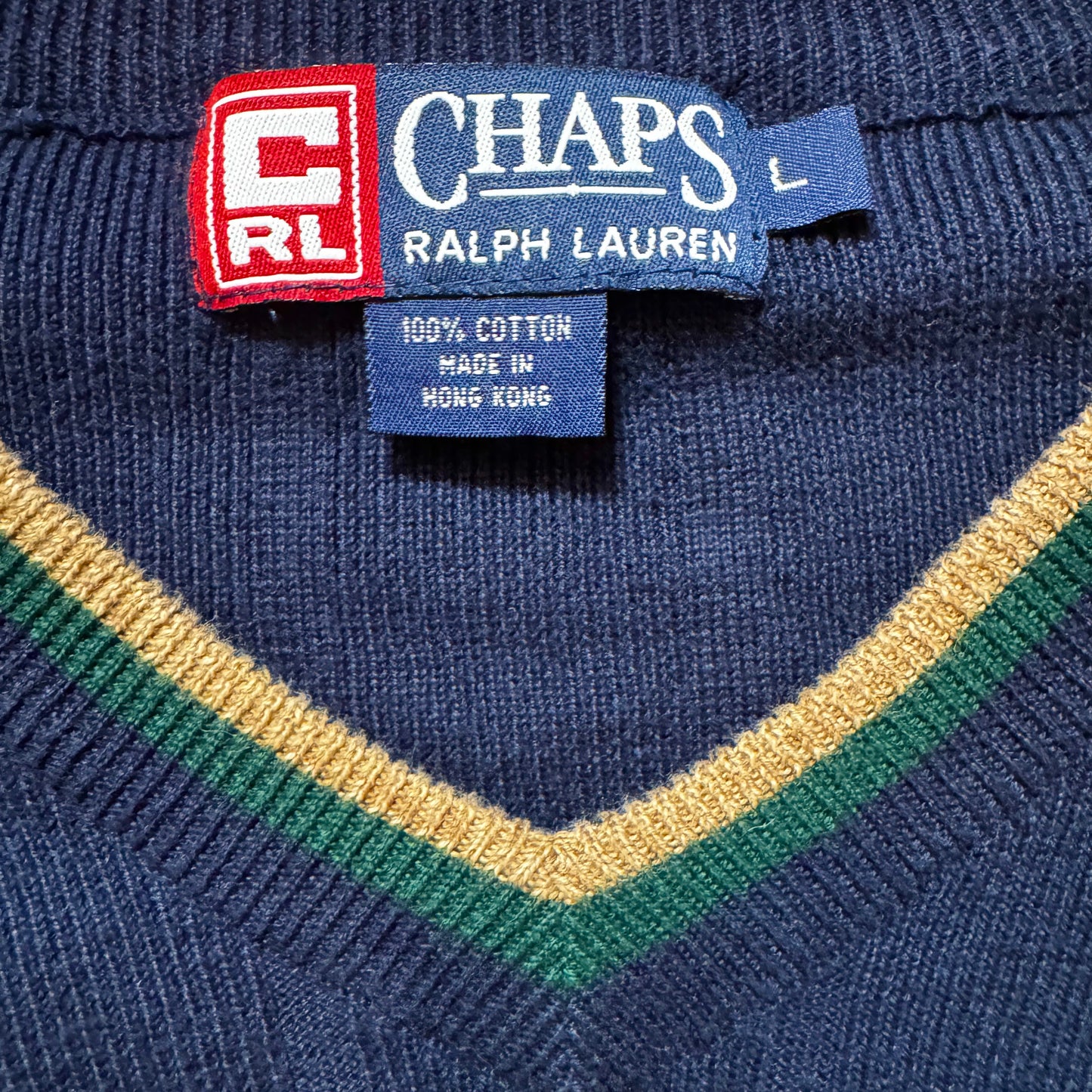 Chaps V-Neck Sweater