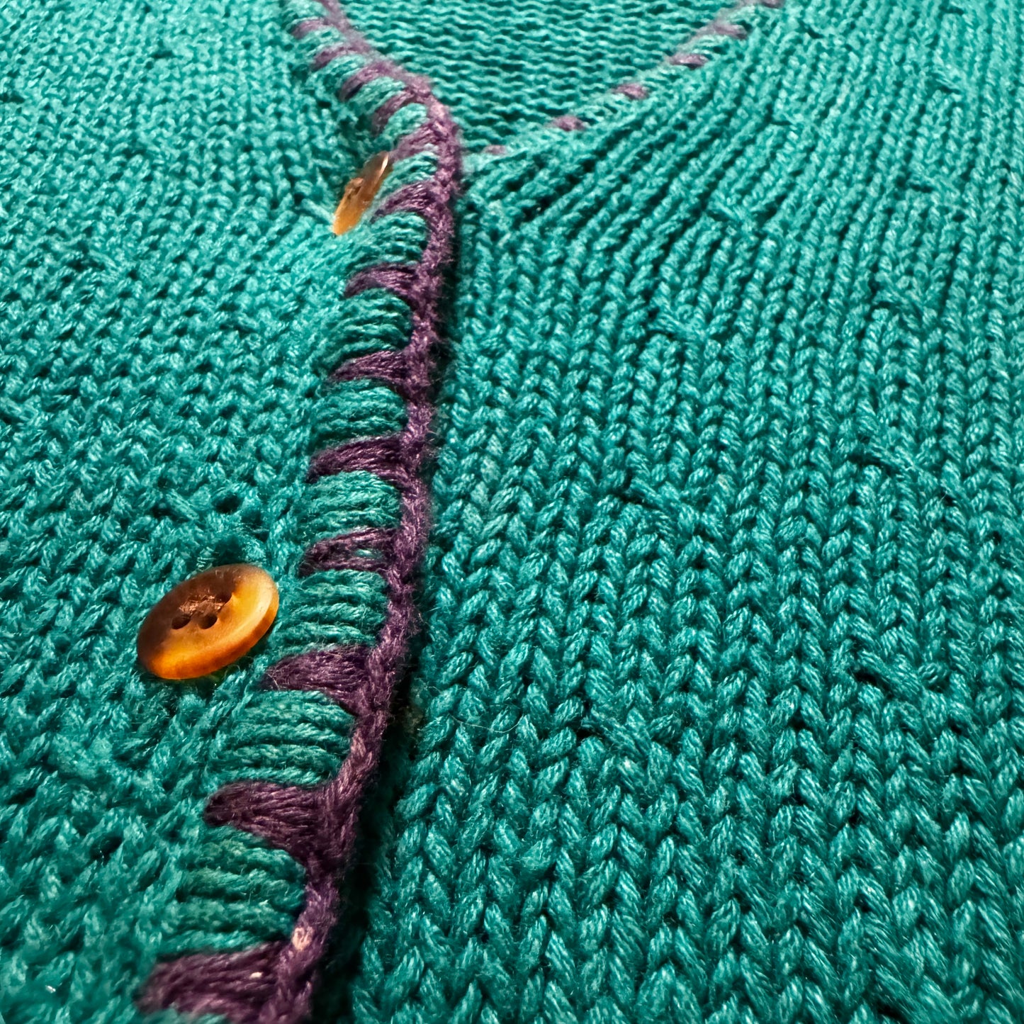 Northern Isles Teal Knit Vest