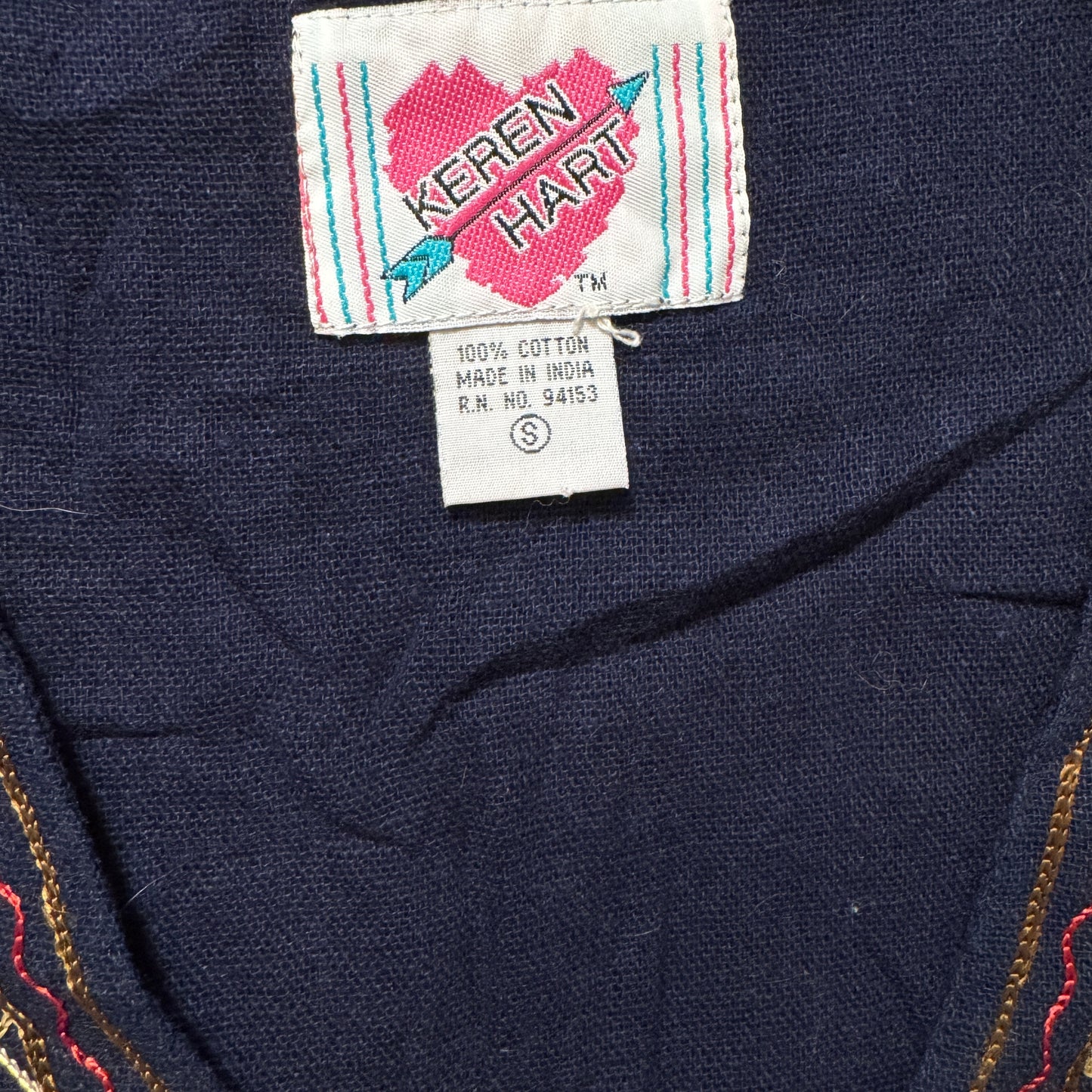 Keren Hart 90s Hippie Vest