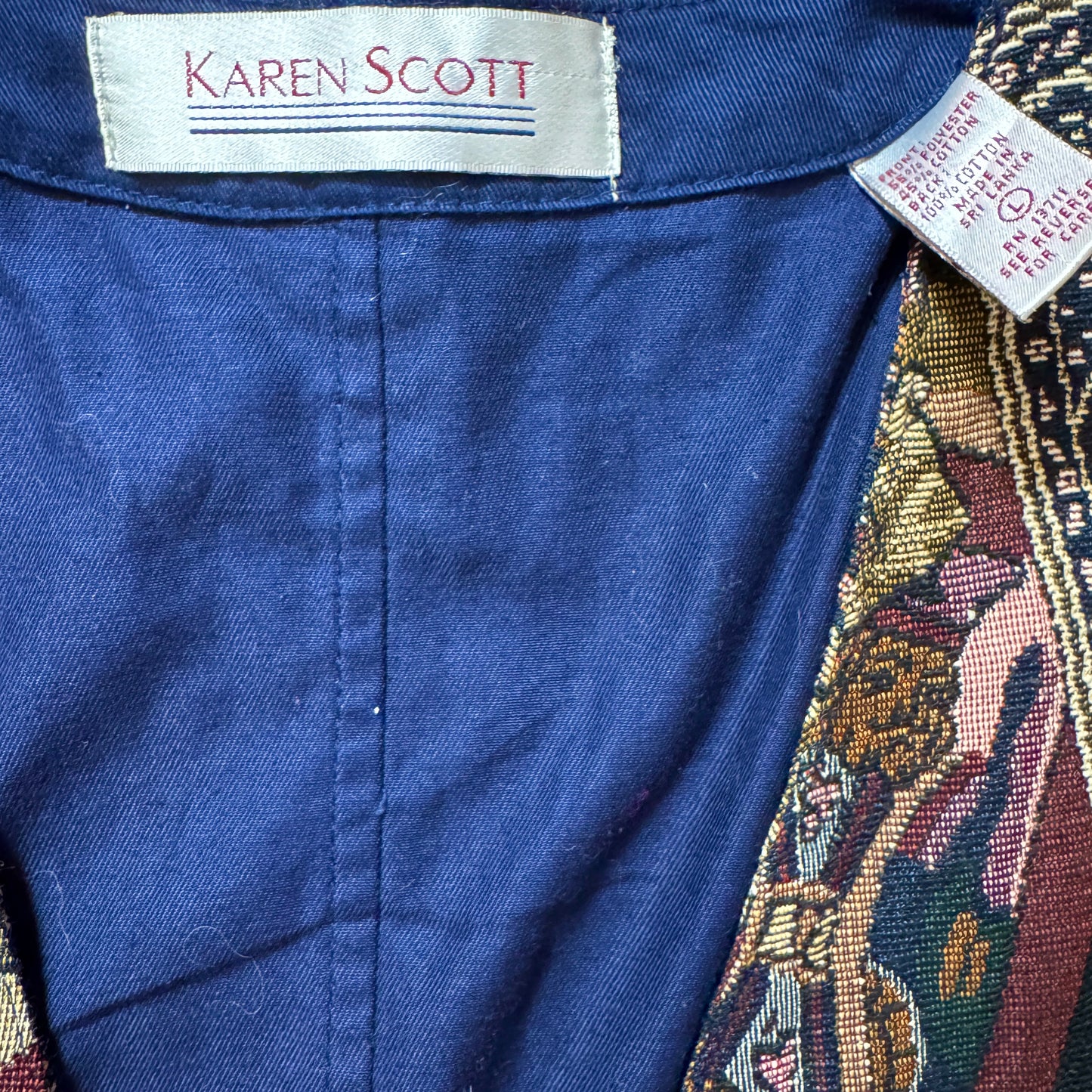 Karen Scott 90s Hippie Vest