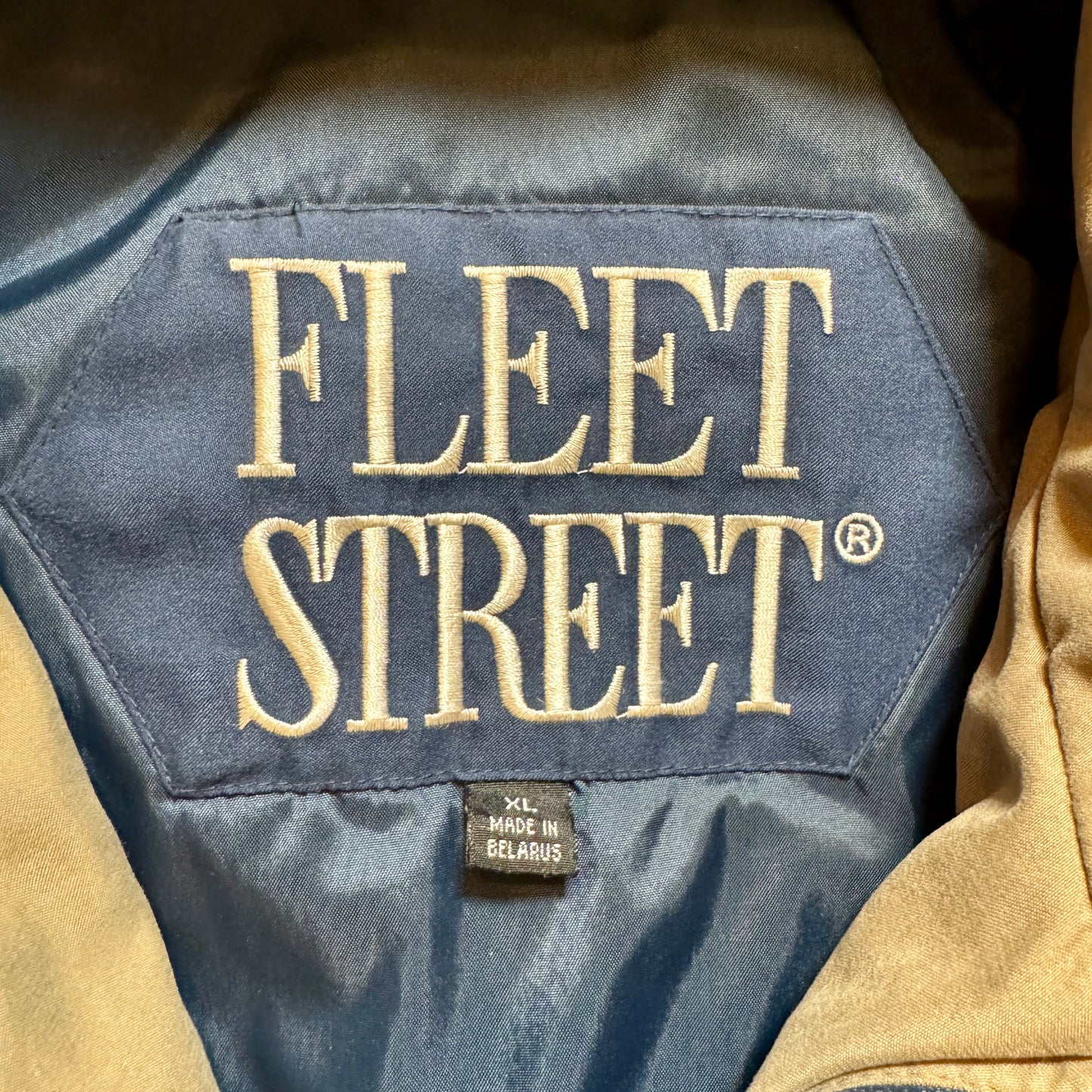 Navy Fleet Street Winter Coat