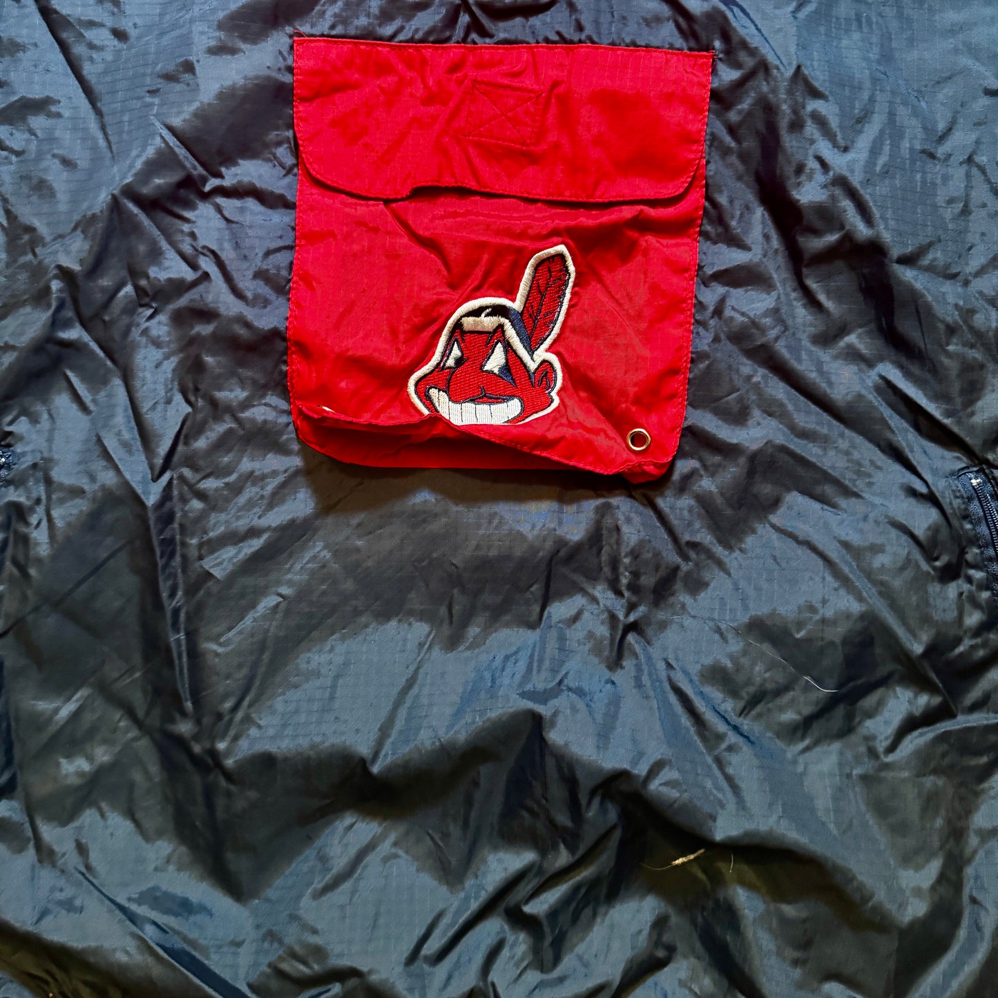 Retro Cleveland Indians Adidas Windbreaker