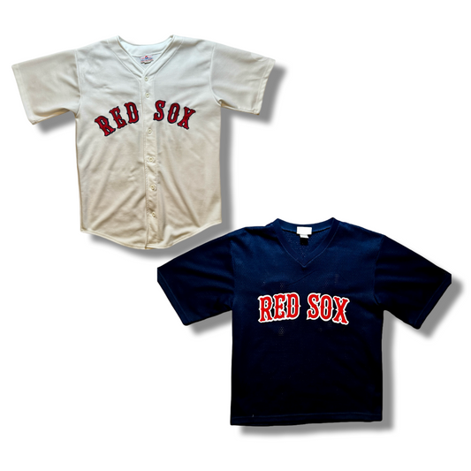 Two Recreational League Red Sox-Inspired Jersey