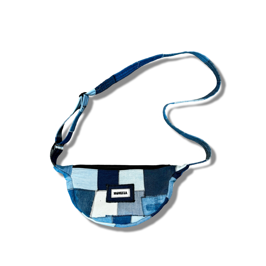 Made-to-Order Denim Crossbody Bag