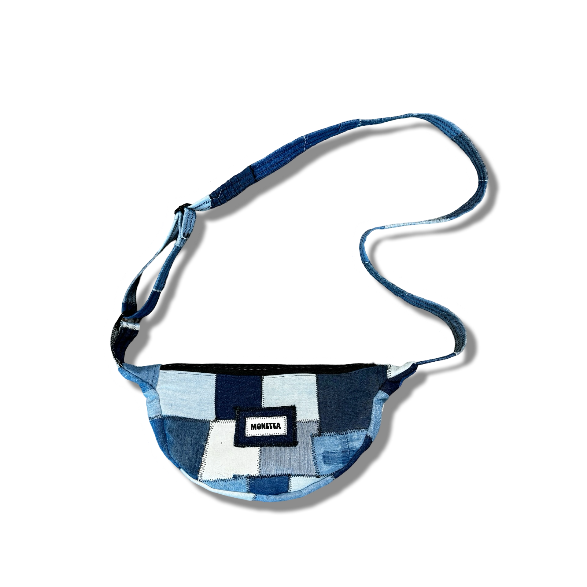 Made-to-Order Denim Crossbody Bag