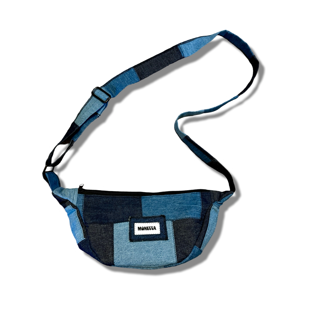 Made-to-Order Denim Crossbody Bag
