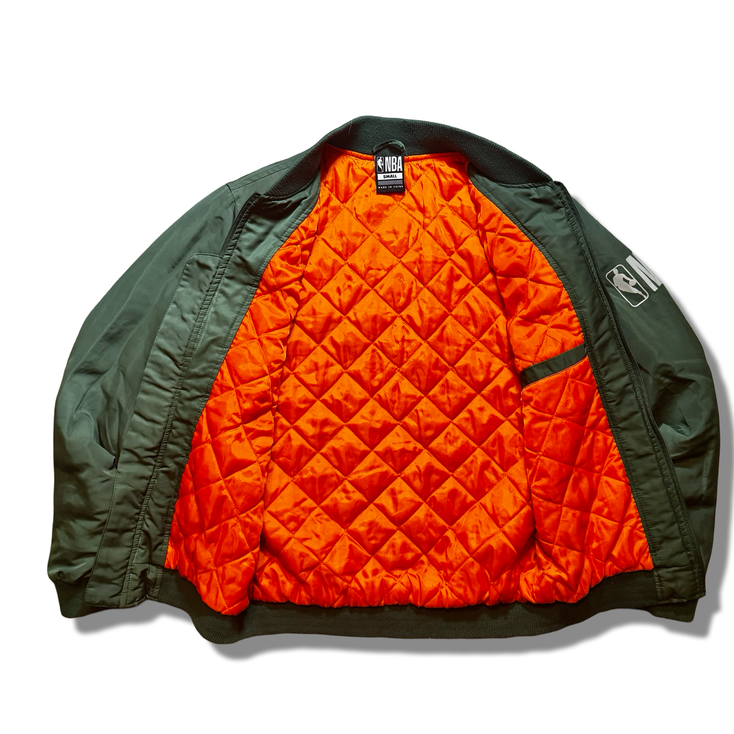 NBA Green Bomber Jacket