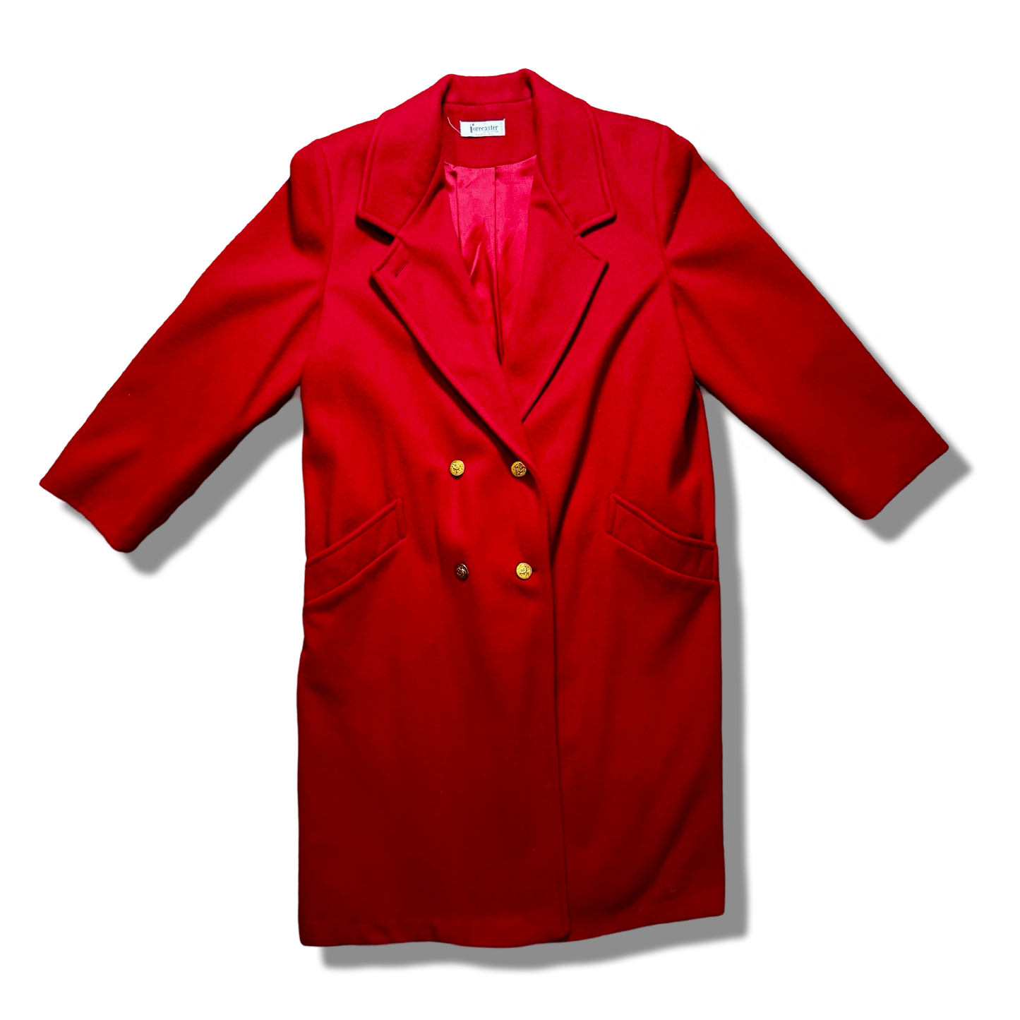 Forecaster Red Trench Coat