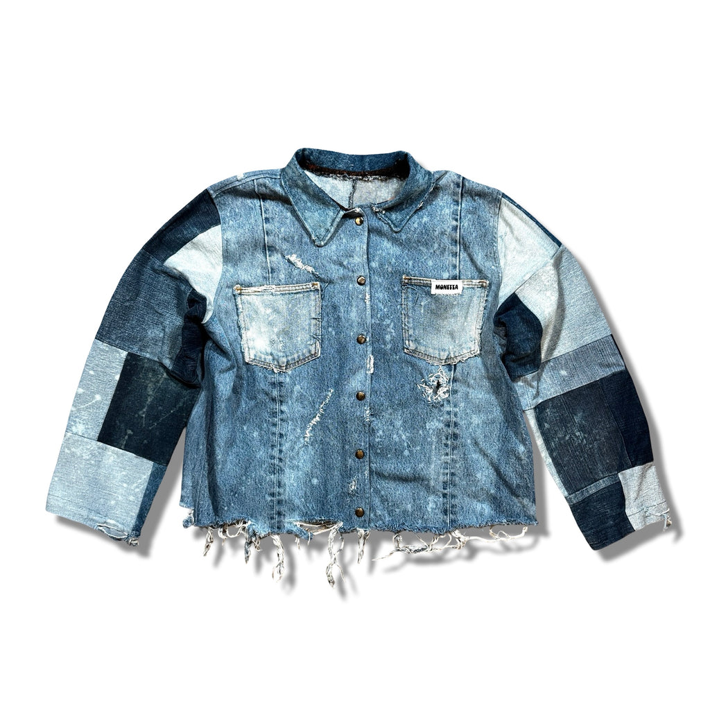 Distressed Monetta Jacket - Trucker