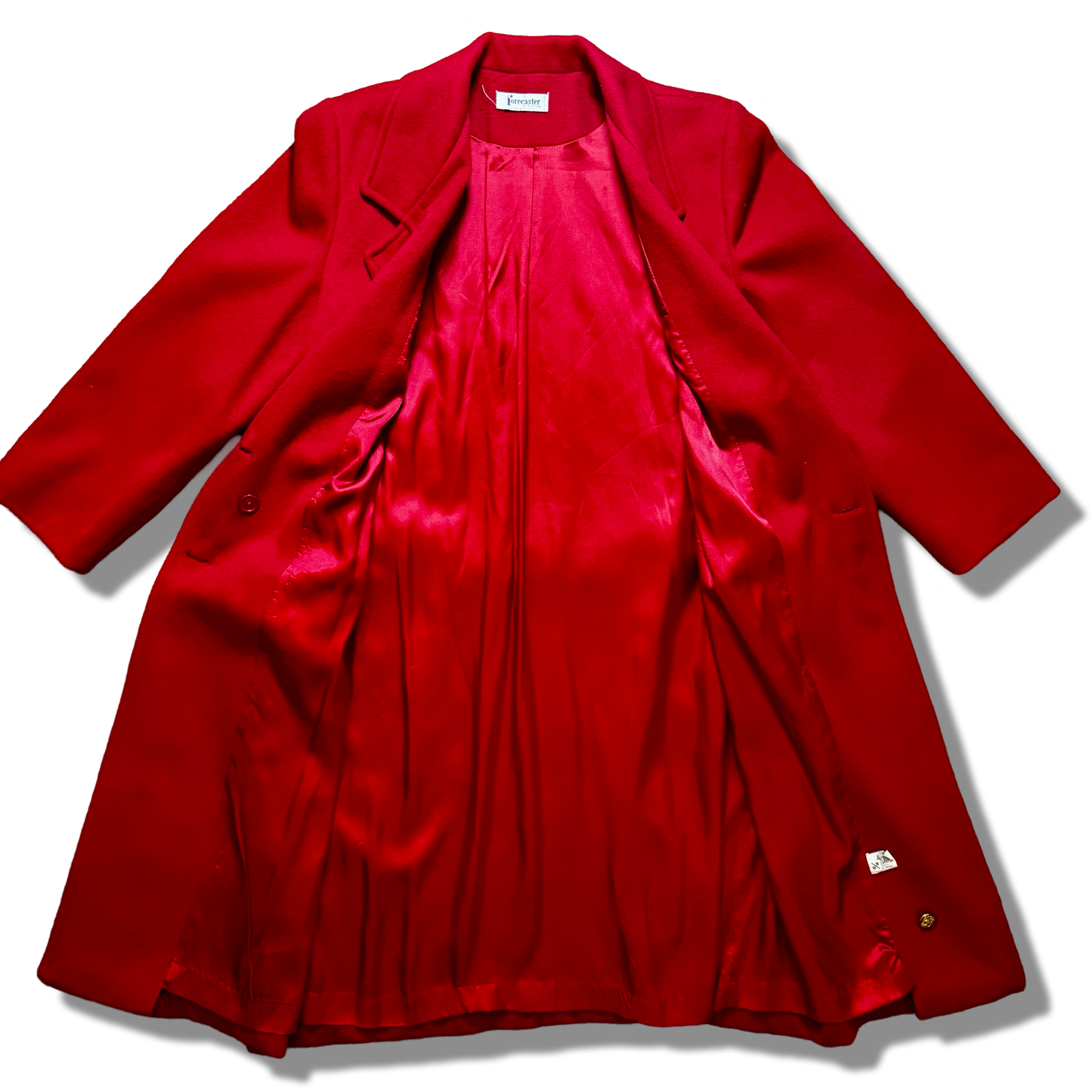 Forecaster Red Trench Coat