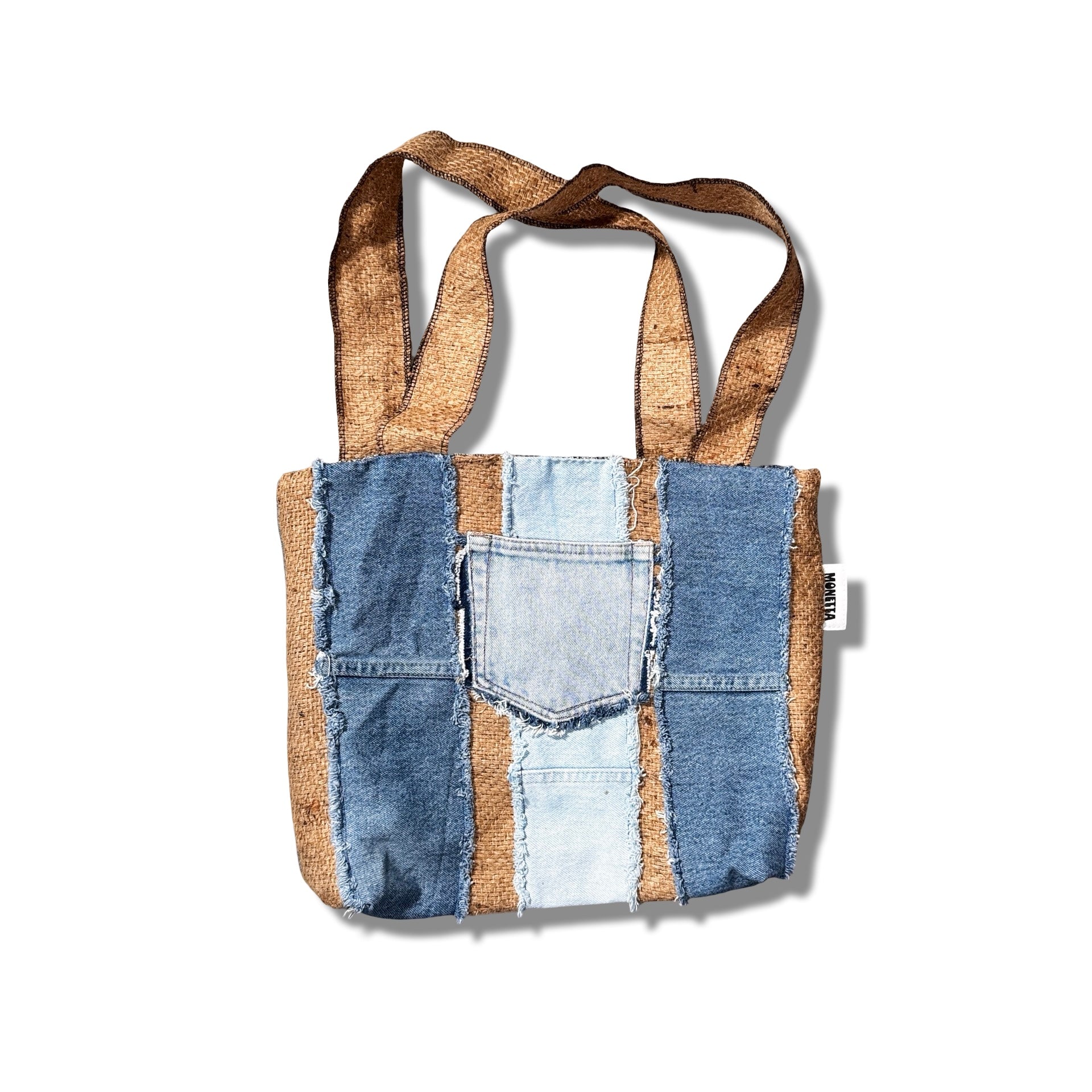 Denim x Khaki Tote