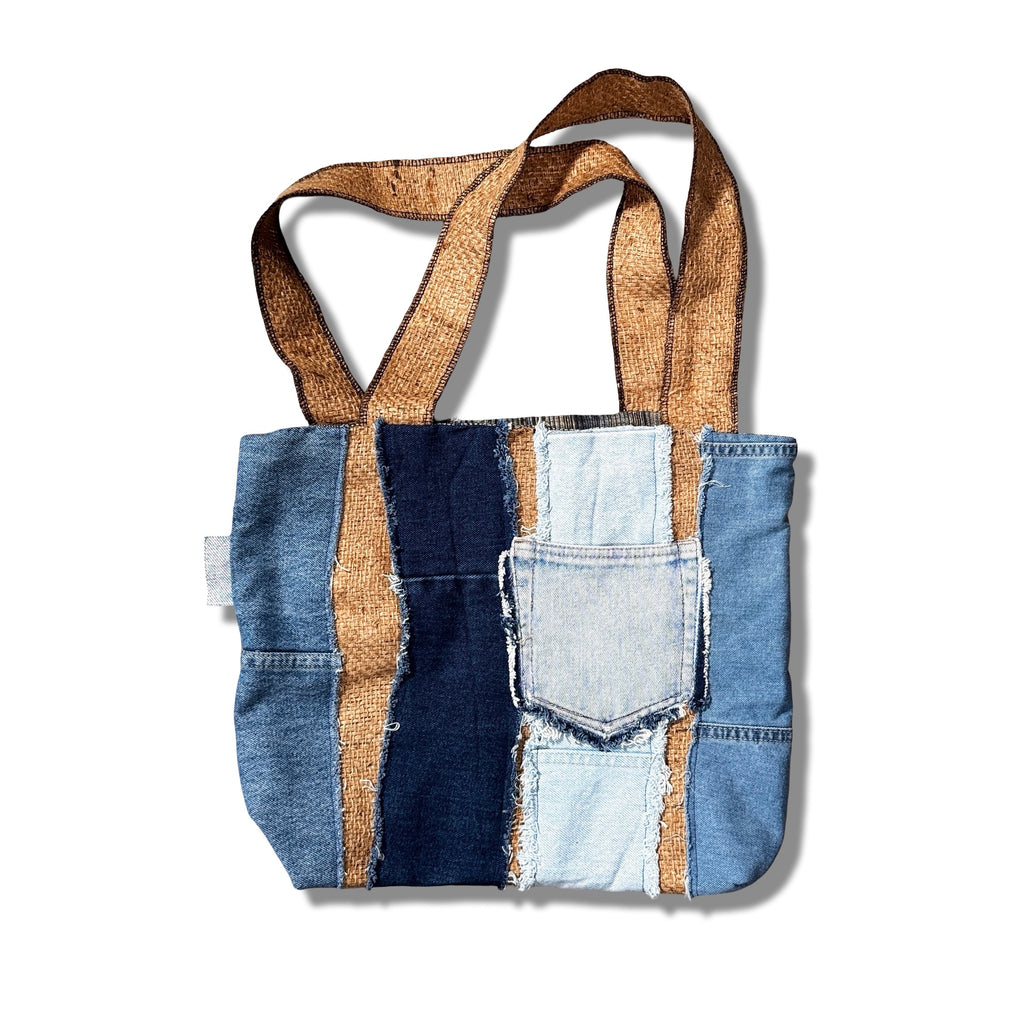 Denim x Khaki Tote