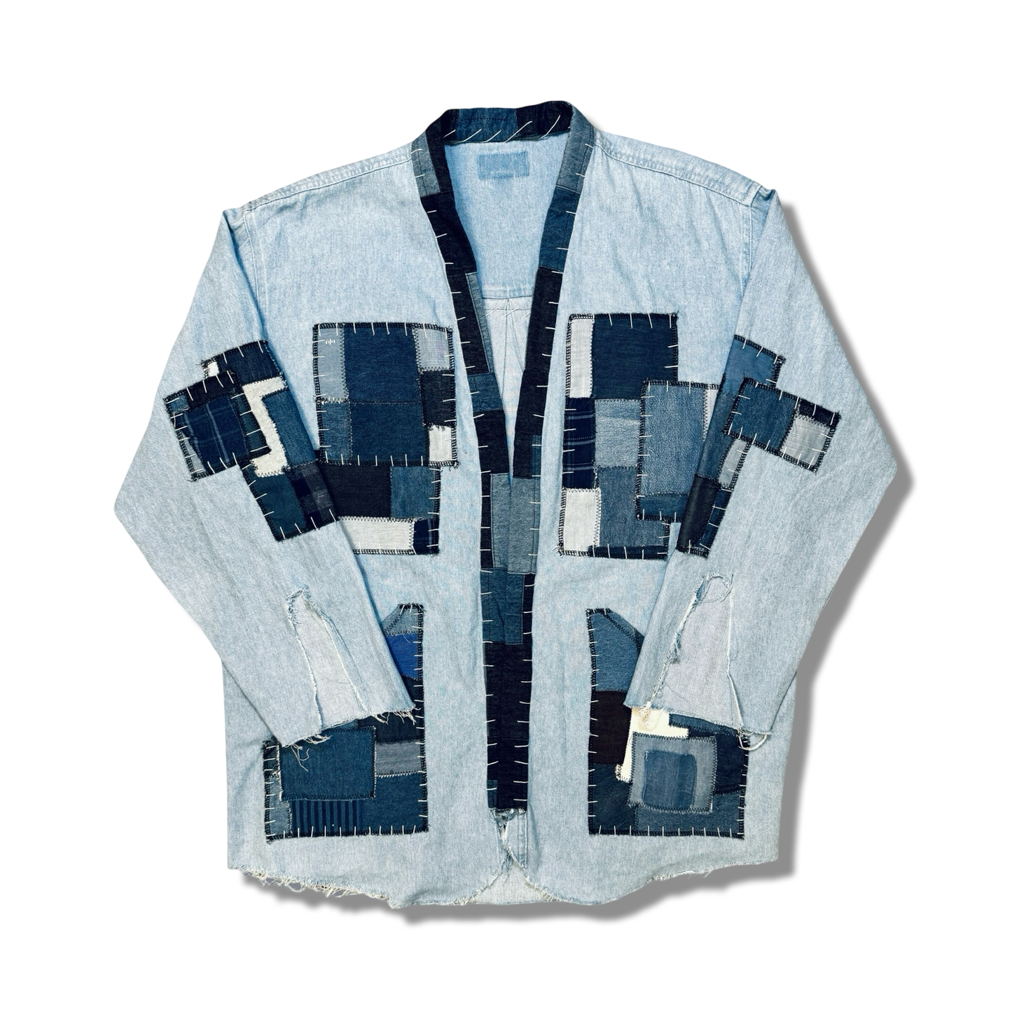 Patchwork Overshirt 01