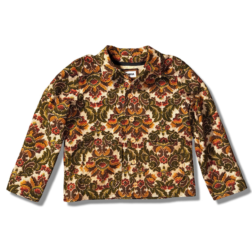 Floral Curtain Shacket 02