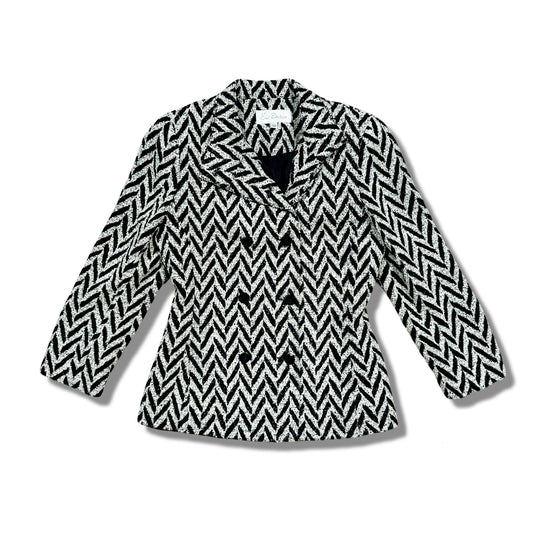 Vintage Earl Rutenberg Black & White Tweed Jacket