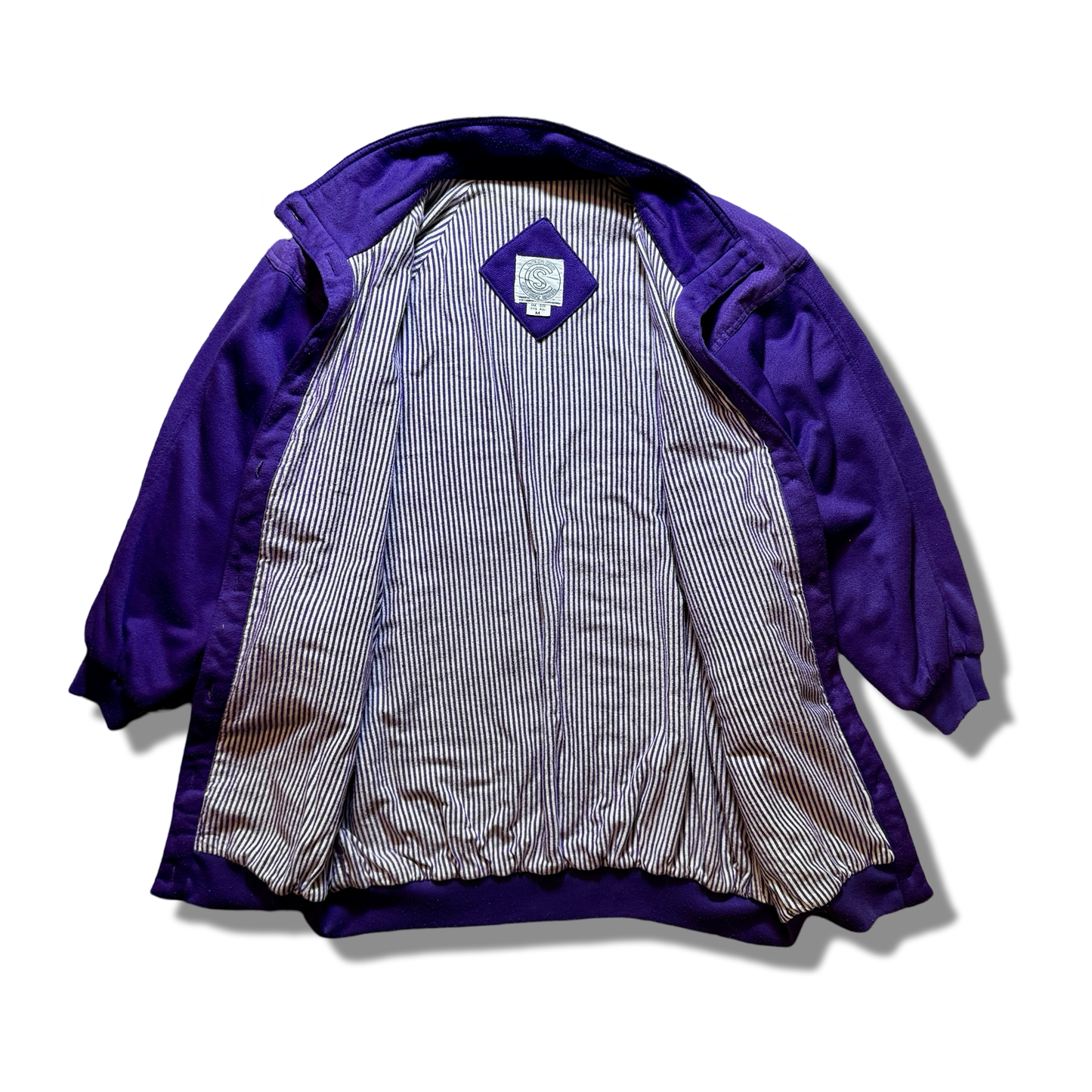 Be in the Current Seen Purple Jacket