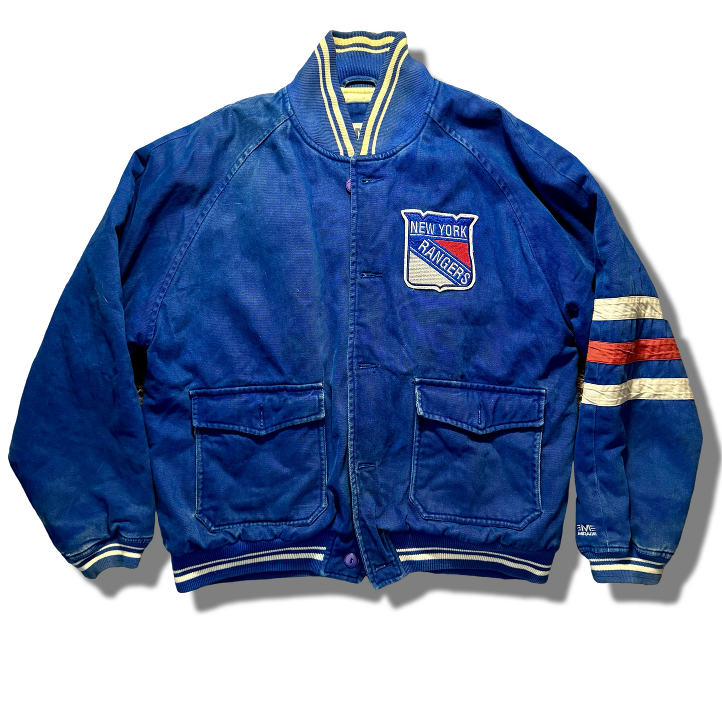 New York Rangers Heavy Bomber Jacket