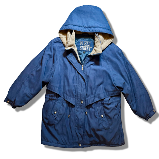 Navy Fleet Street Winter Coat