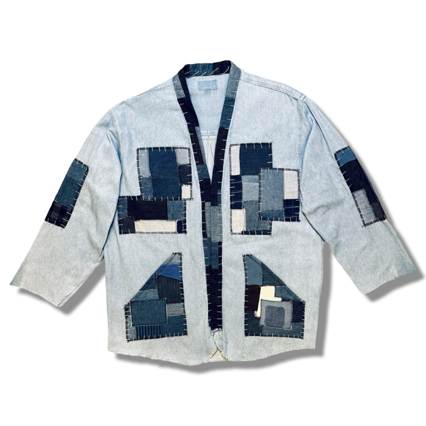 Patchwork Overshirt 01