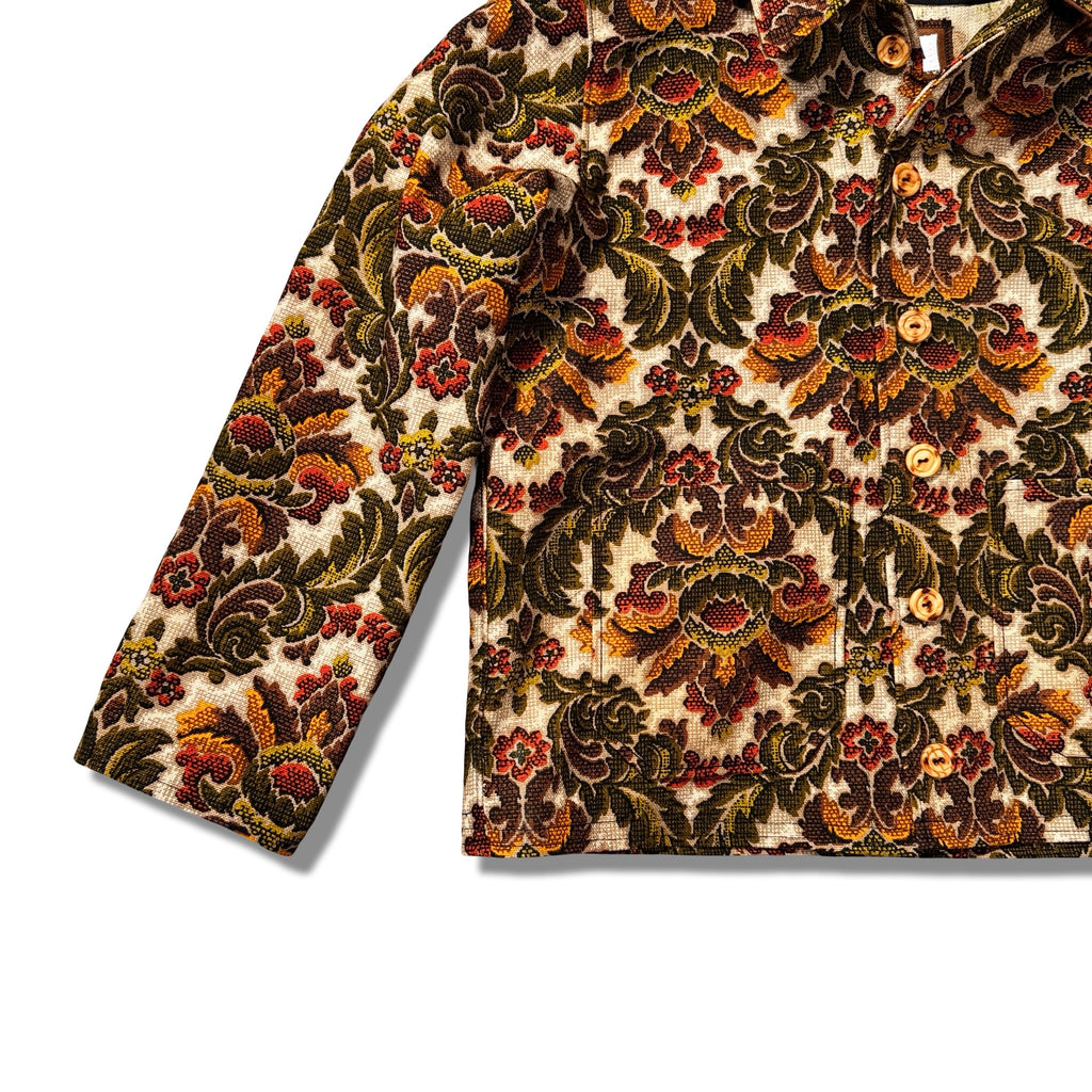 Floral Curtain Shacket 02