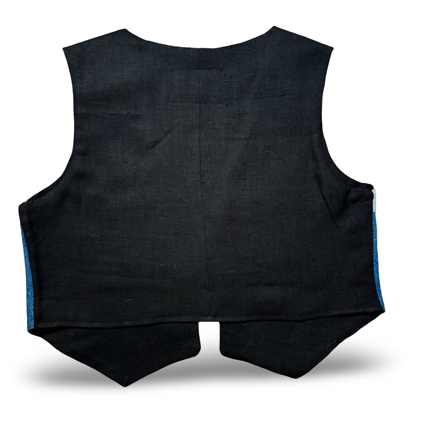 Boxy Denim Vest