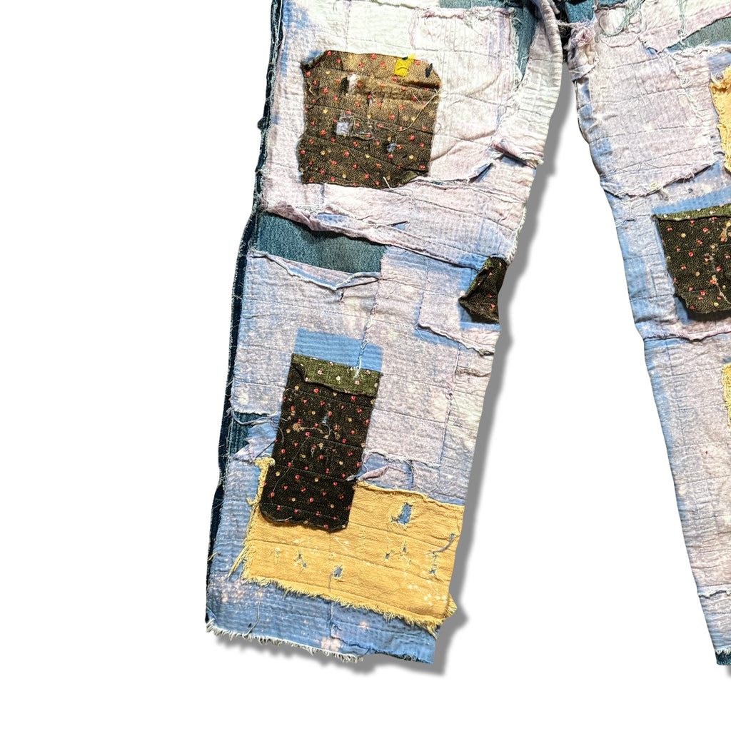 Reworked Vintage Carhartt Jeans - Blue & Pink