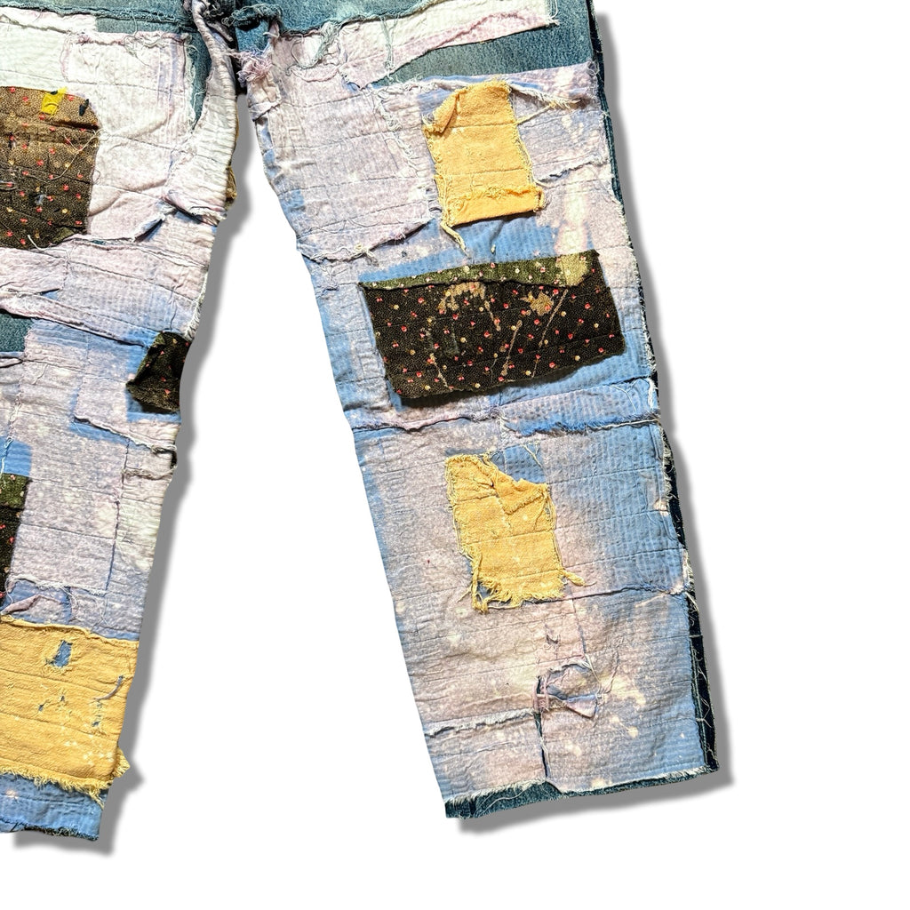 Reworked Vintage Carhartt Jeans - Blue & Pink