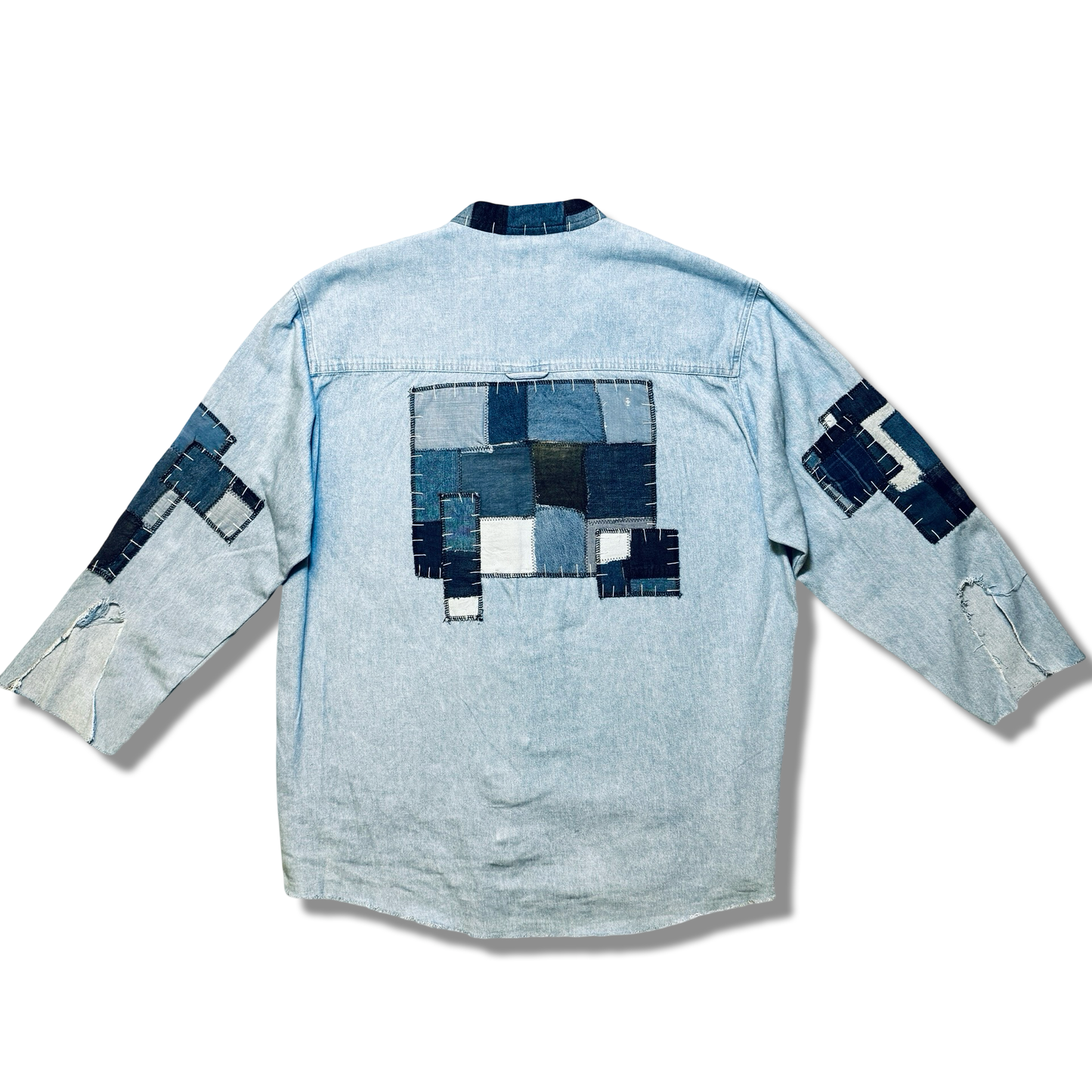 Patchwork Overshirt 01