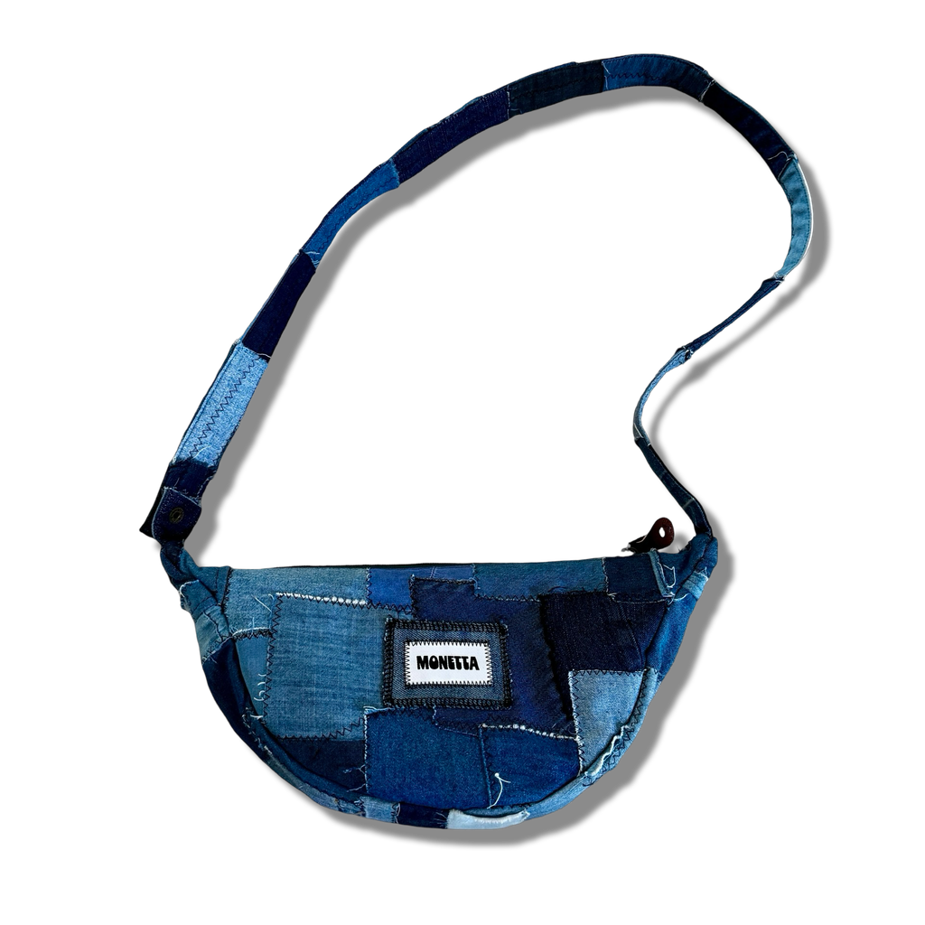Made-to-Order Denim Crossbody Bag