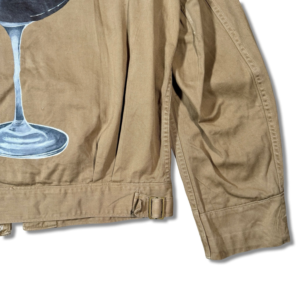 Handpainted Espresso Martini Jacket