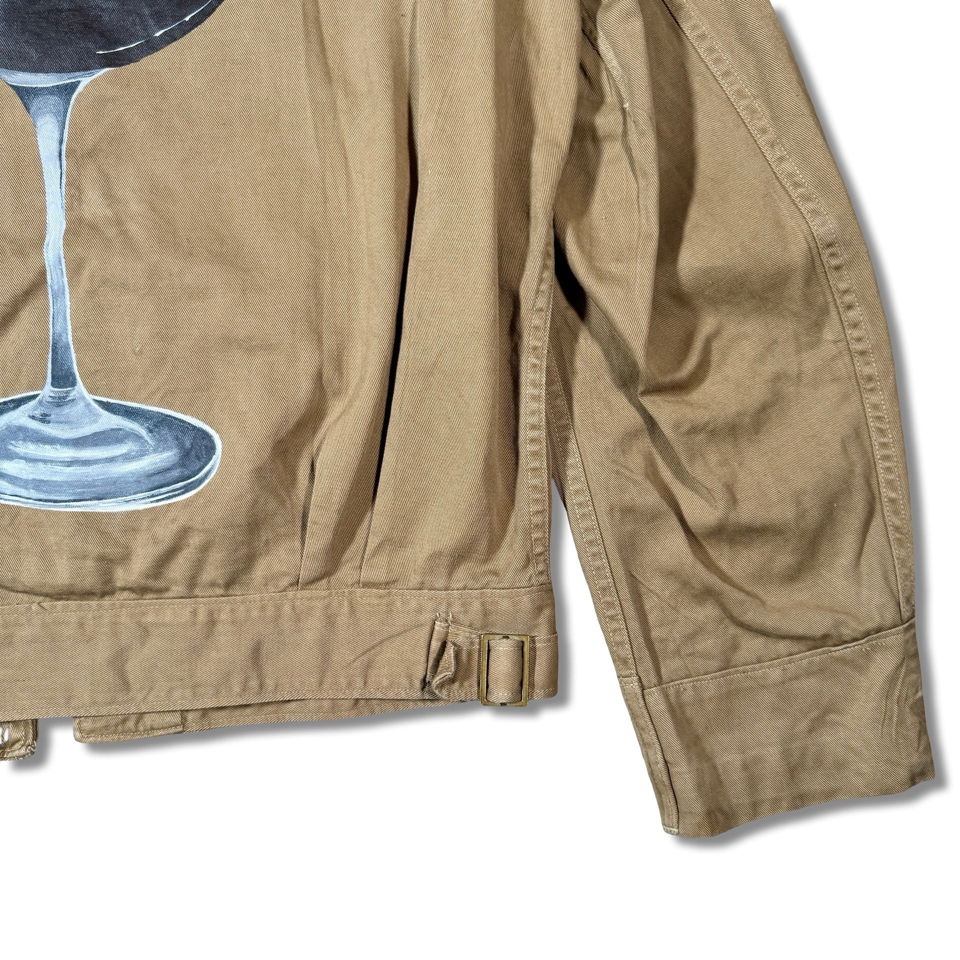 Handpainted Espresso Martini Jacket