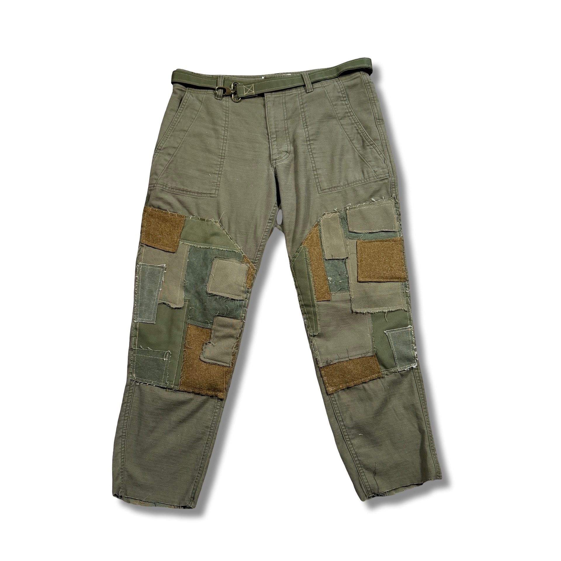 Reworked Green Climbing Pants