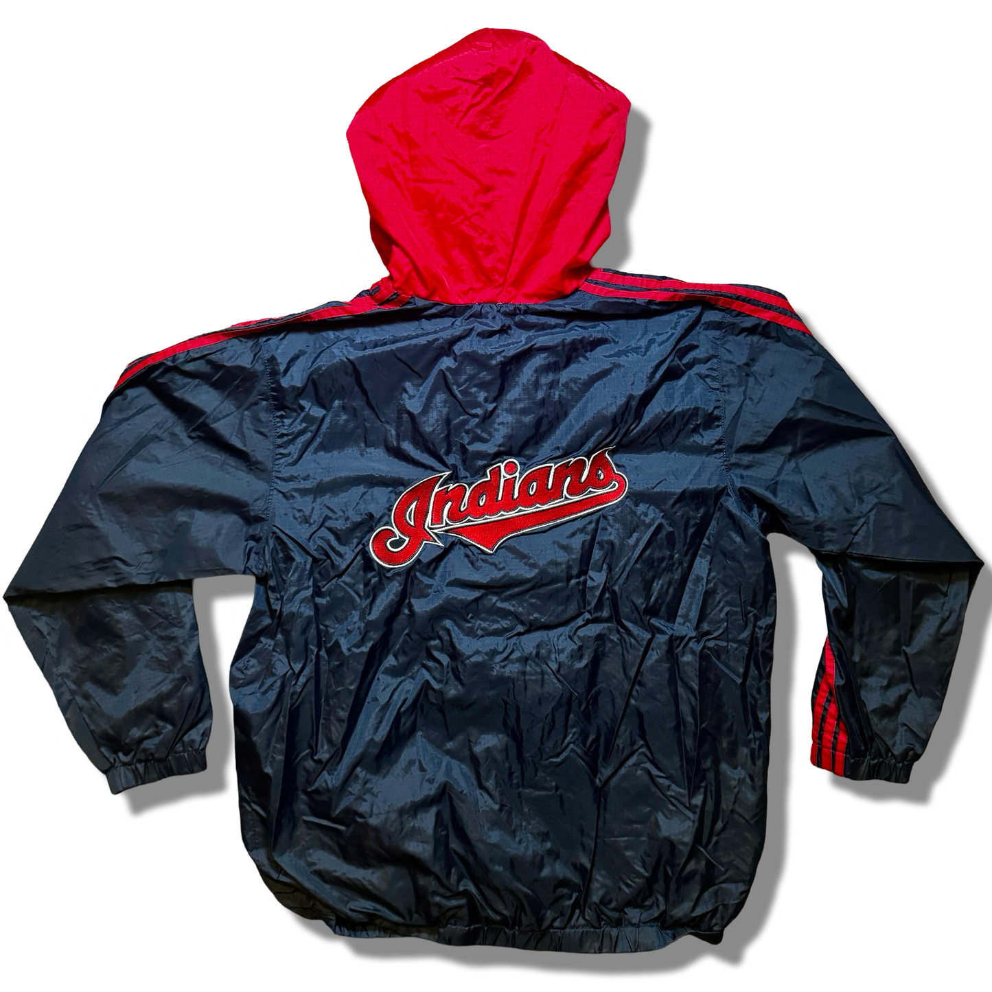 Retro Cleveland Indians Adidas Windbreaker