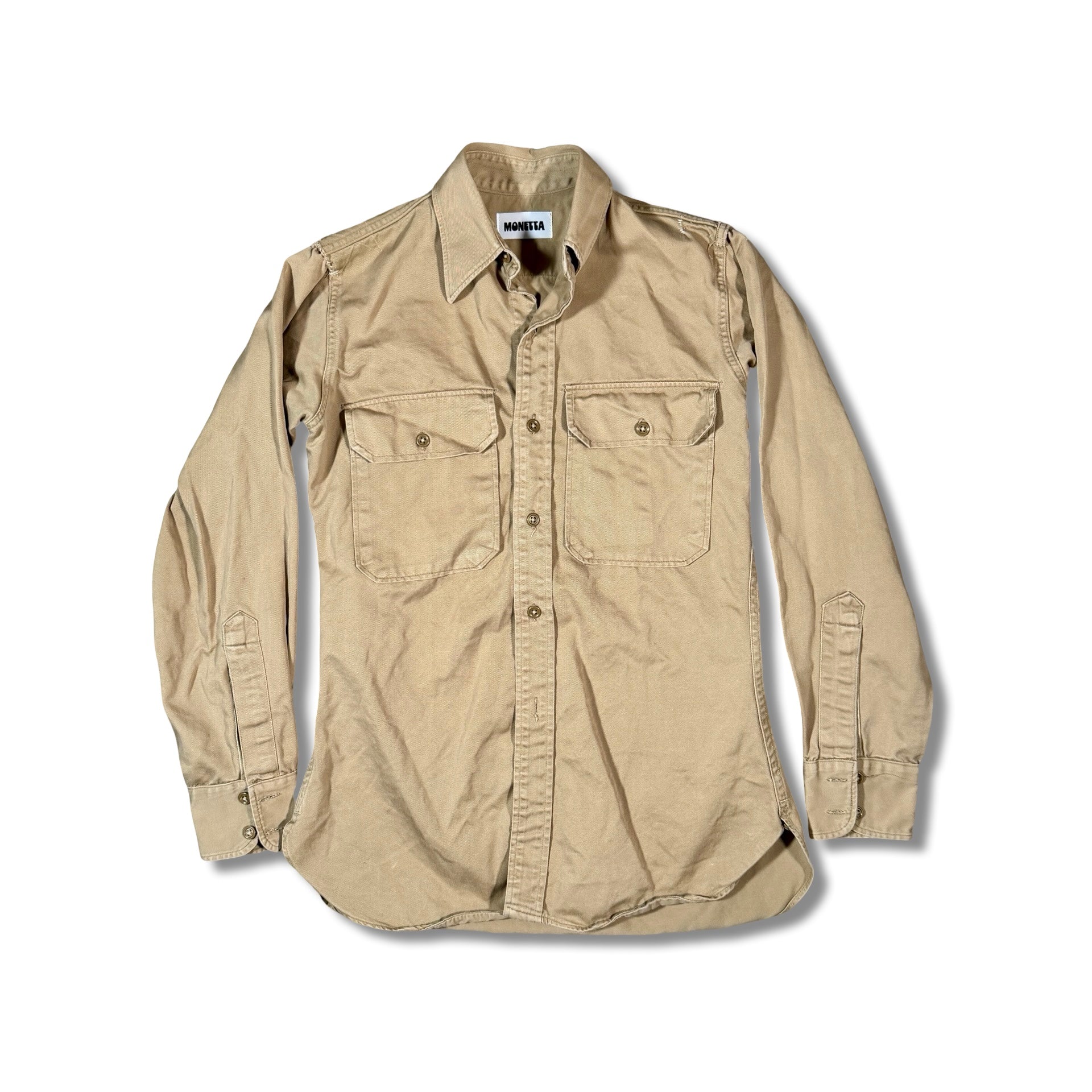 Handpainted Espresso Martini Button Up