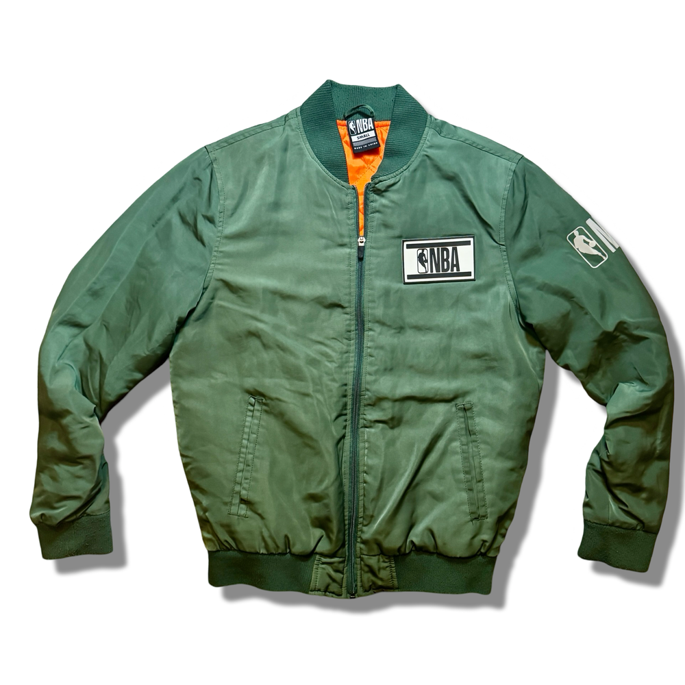 NBA Green Bomber Jacket