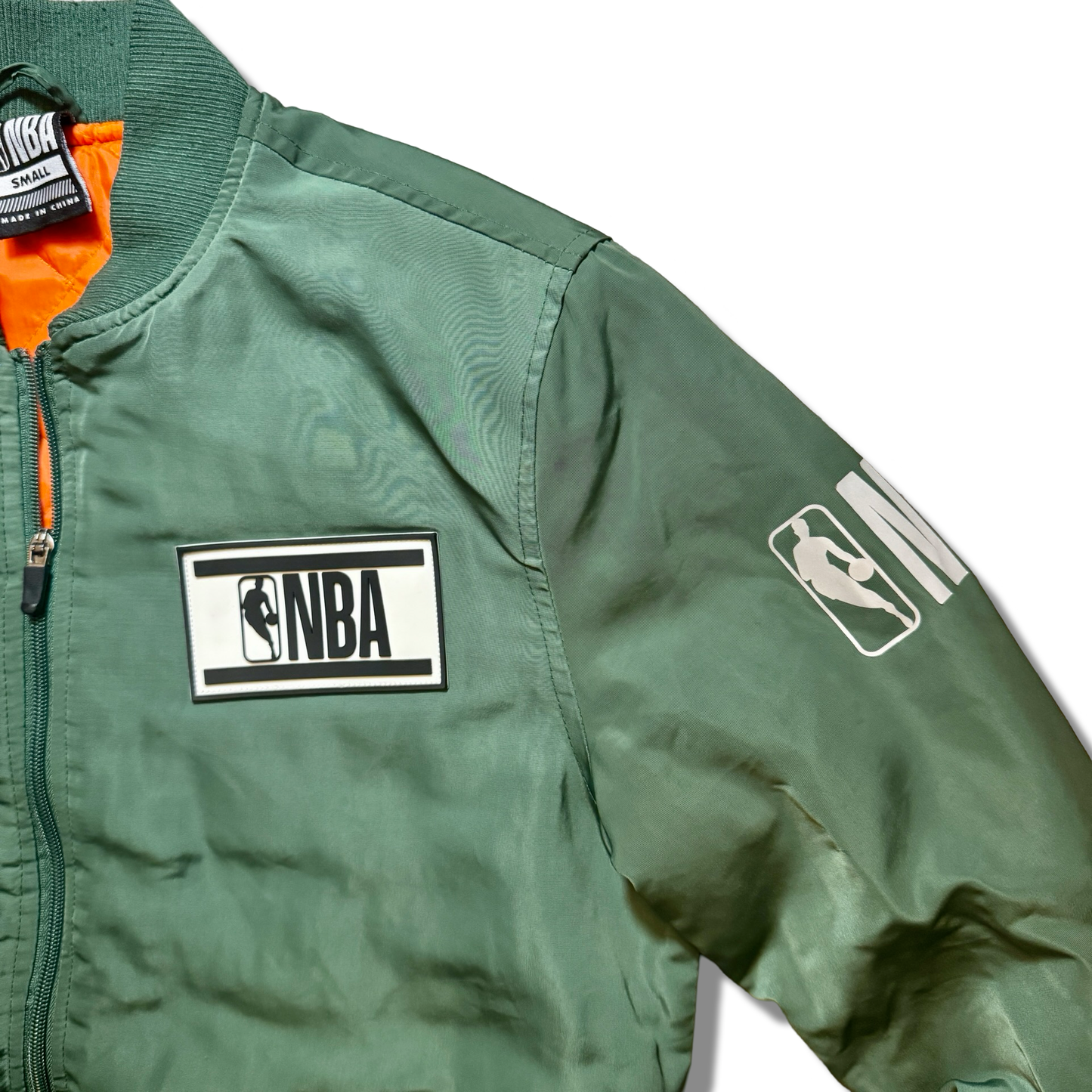 NBA Green Bomber Jacket